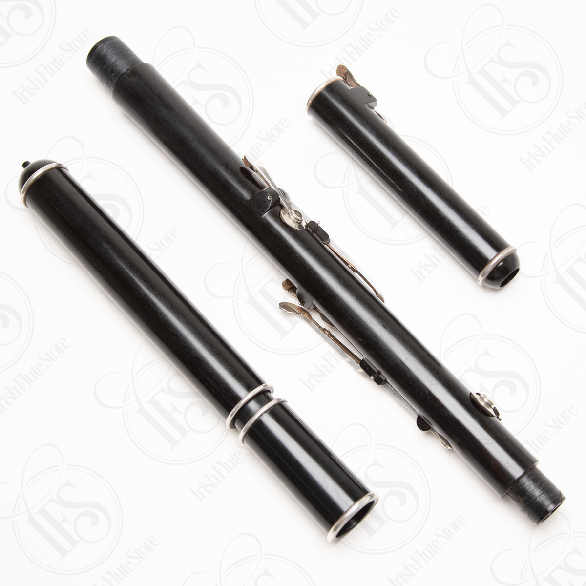 John Gallagher Blackwood & Silver Pratten 6-Key, D