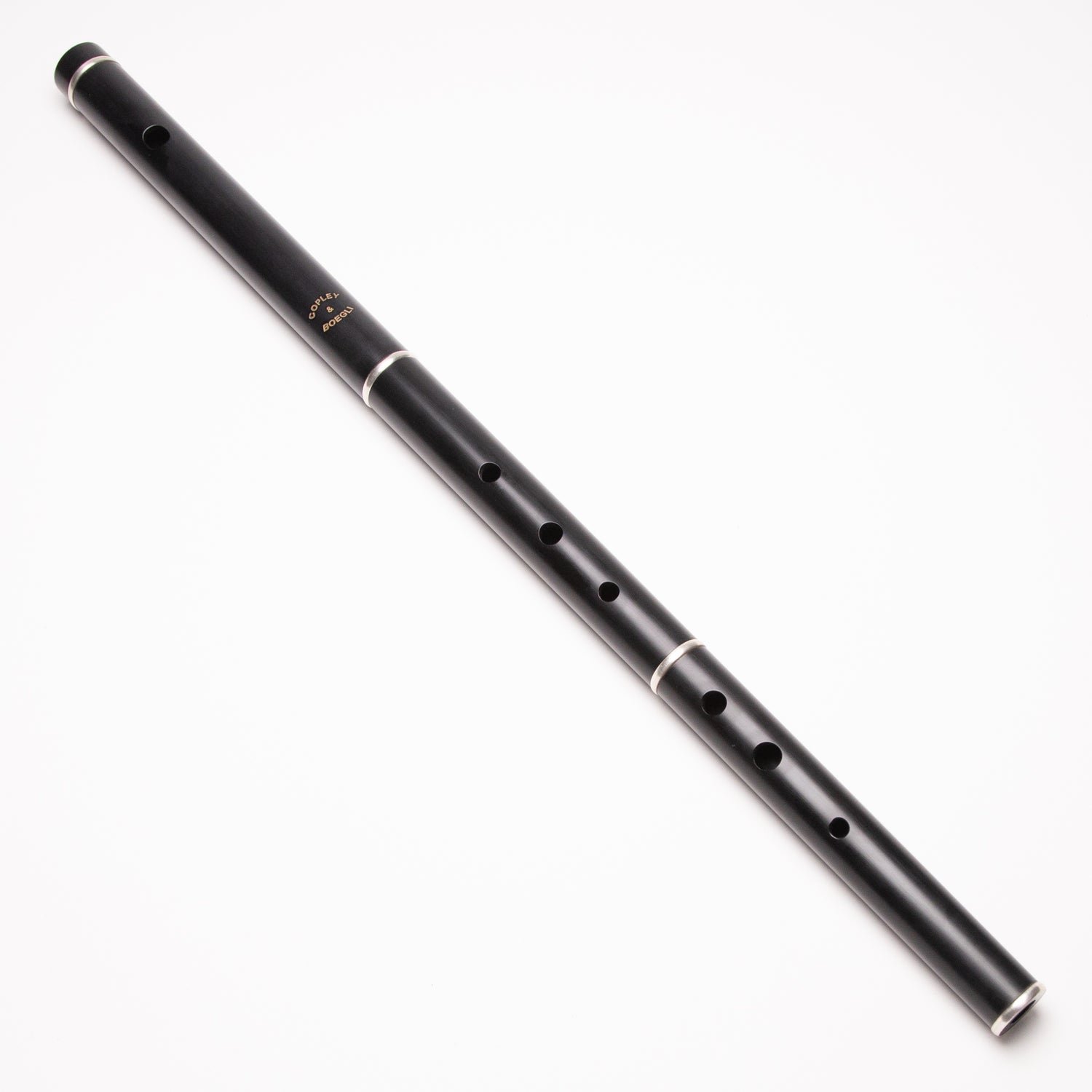 Copley & Boegli Delrin & Silver D Irish Flute
