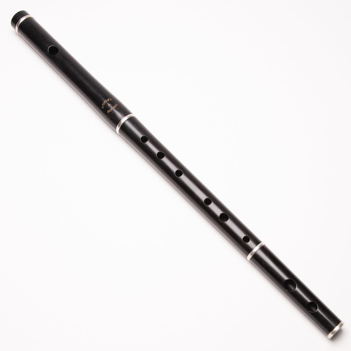 Copley & Boegli Blackwood & Silver G Irish Flute