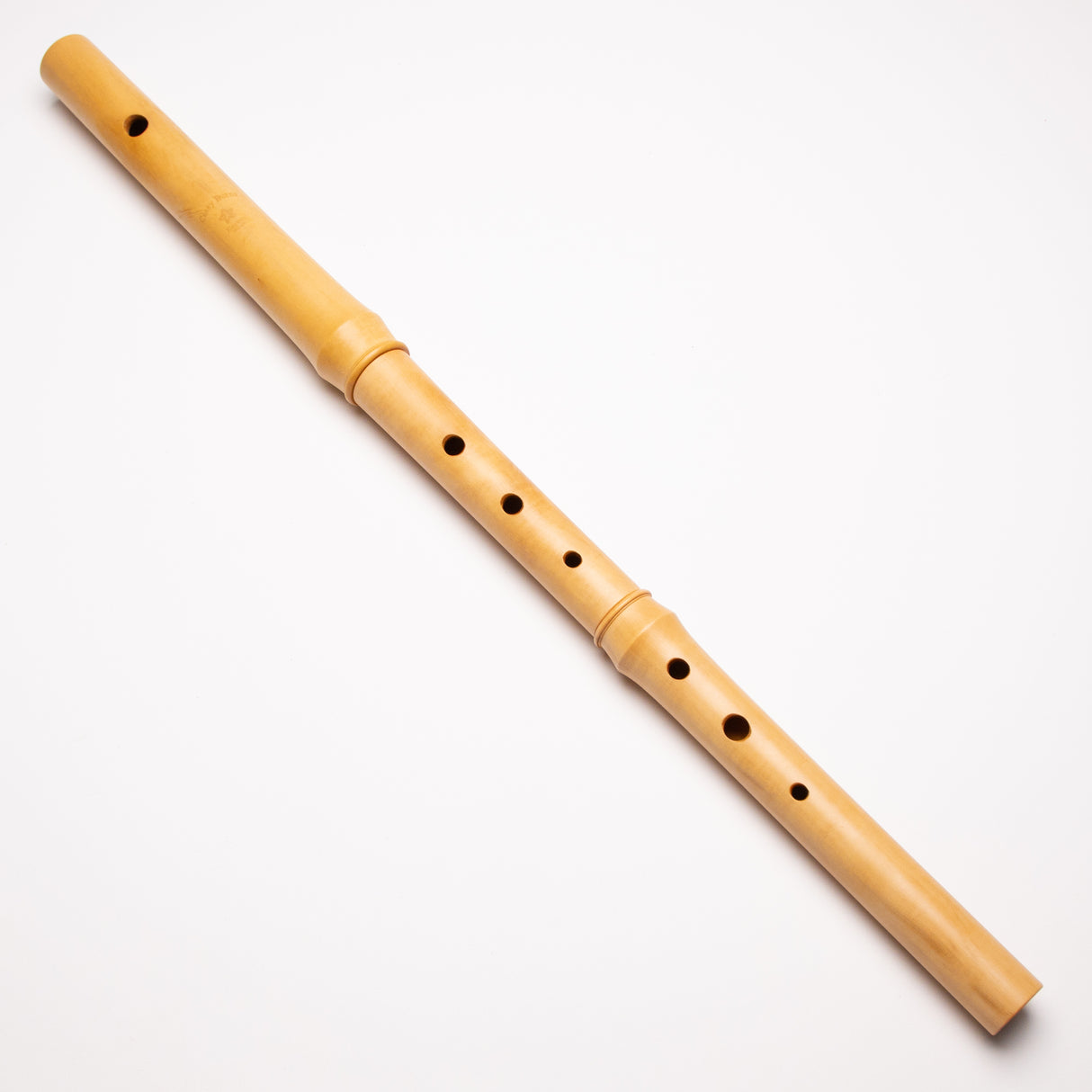 Casey Burns Boxwood Folk Flute, D