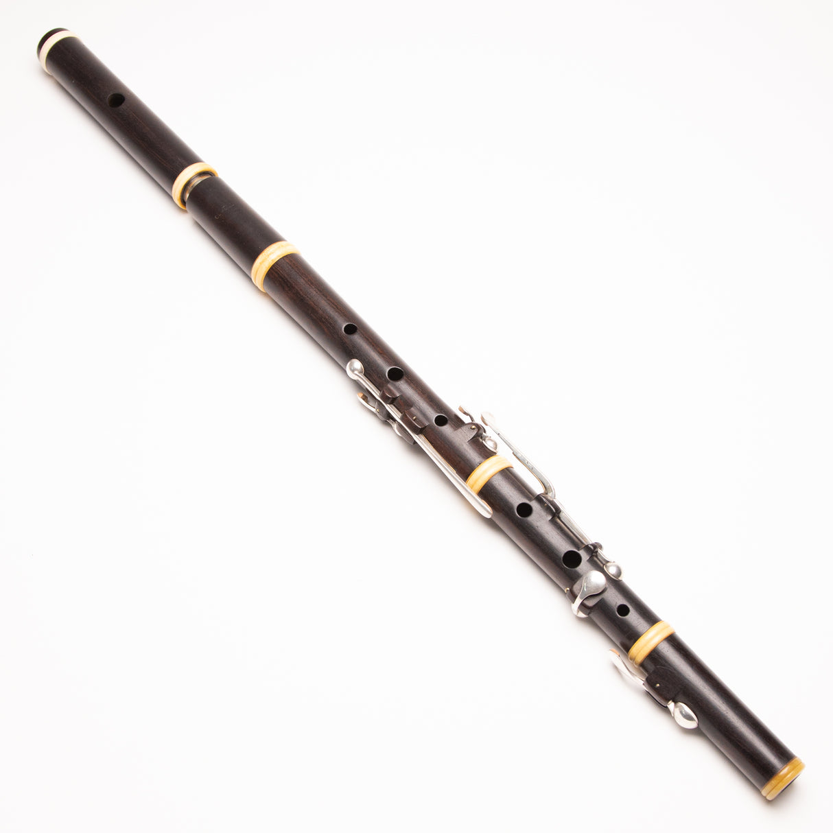 Pat Olwell Restored Peloubet Cocus & Ivory 6-Key Flute