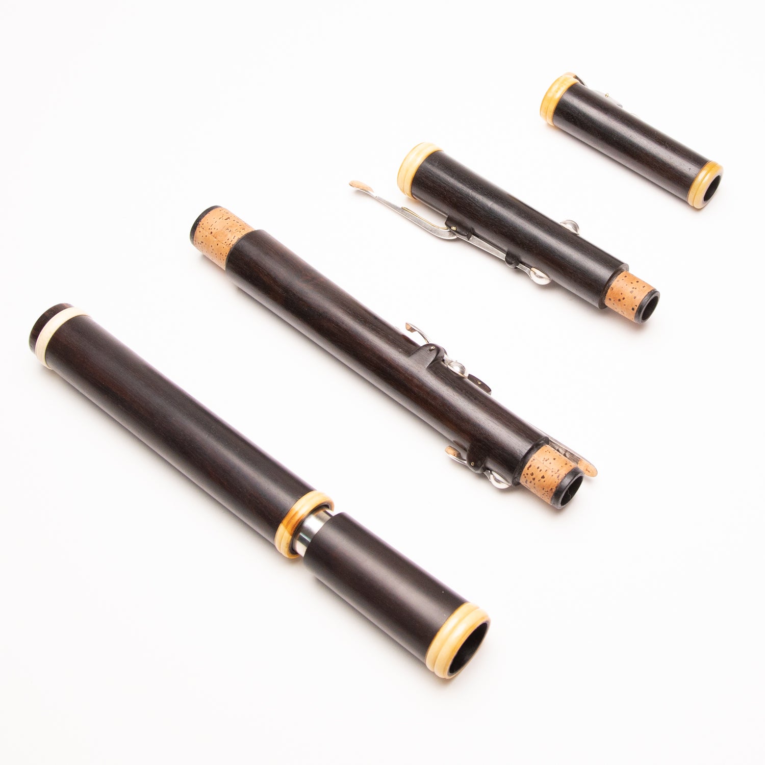 Pat Olwell Restored Peloubet Cocus & Ivory 6-Key Flute