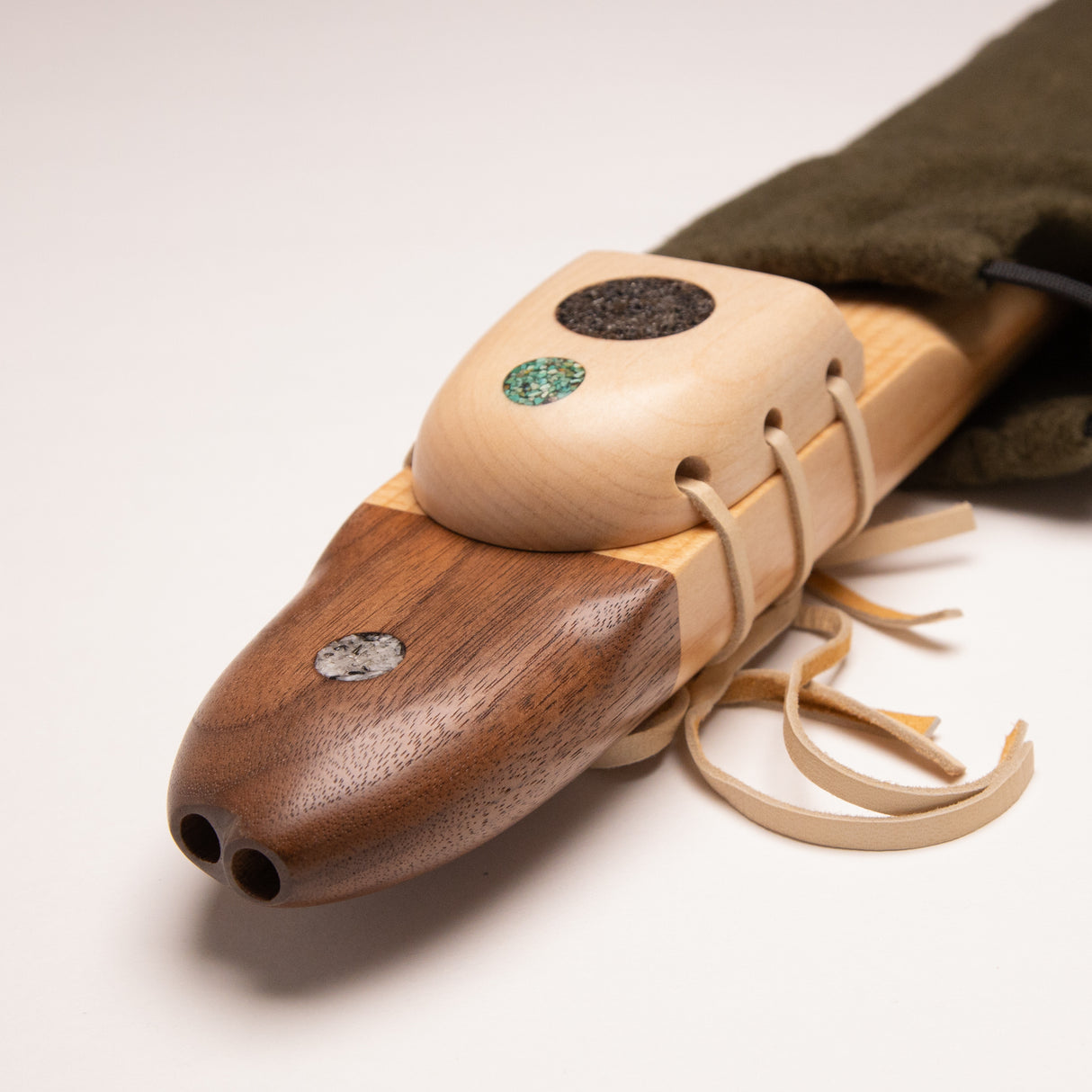 Heart Radiance Native American Drone Flute, F# (2024/no.14)