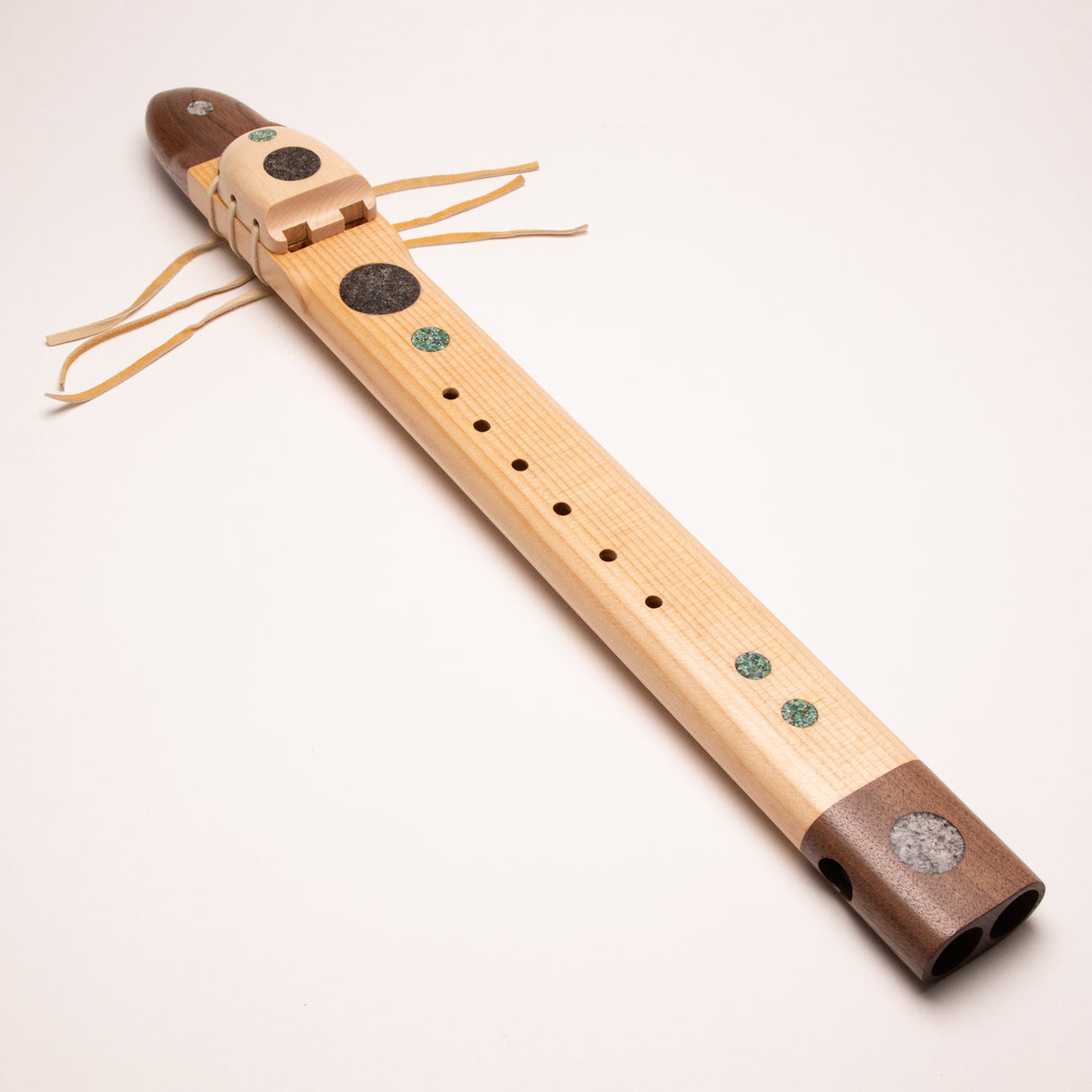 Heart Radiance Native American Drone Flute, F# (2024/no.14)