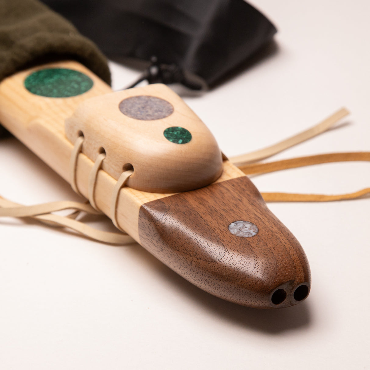 Heart Radiance Native American Drone Flute, F# (2024/no.5)