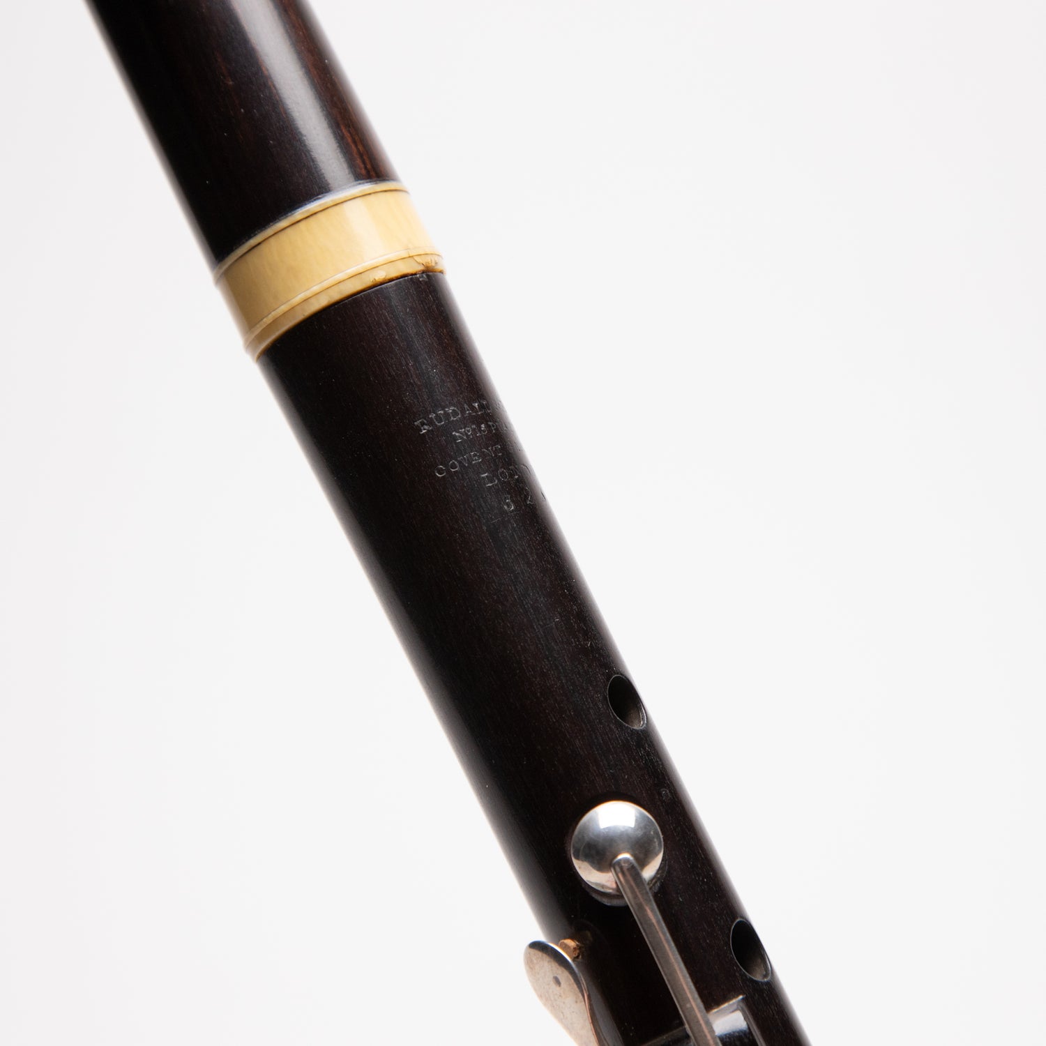 Cocus, Ivory & Silver Rudall & Rose no. 3232