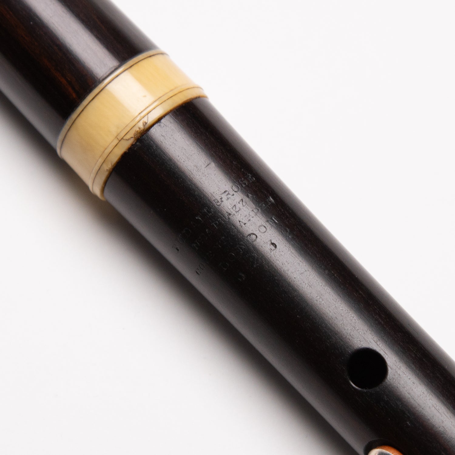 Cocus, Ivory & Silver Rudall & Rose no. 3232