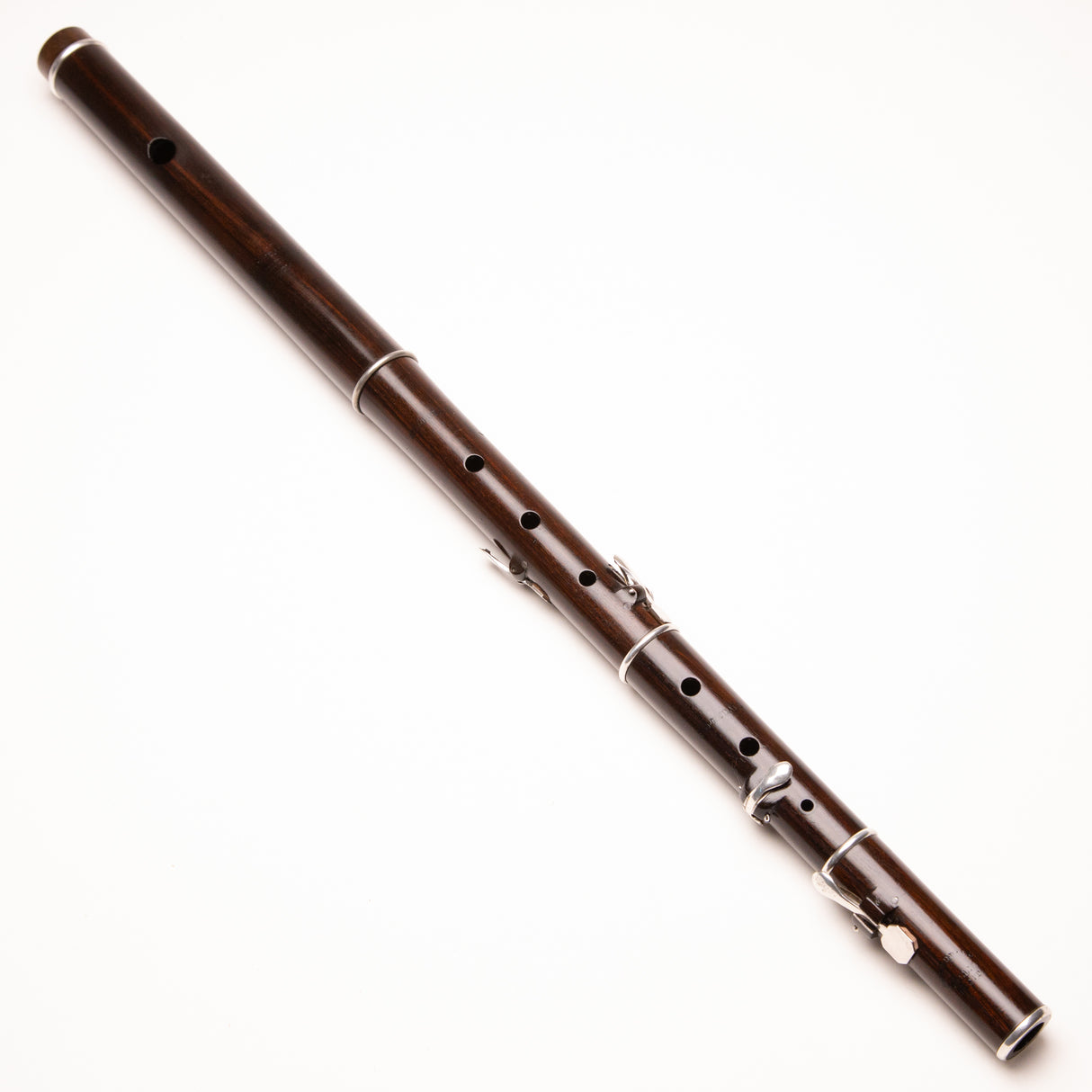 George Rudall Cocus & Silver 4-Key F Flute