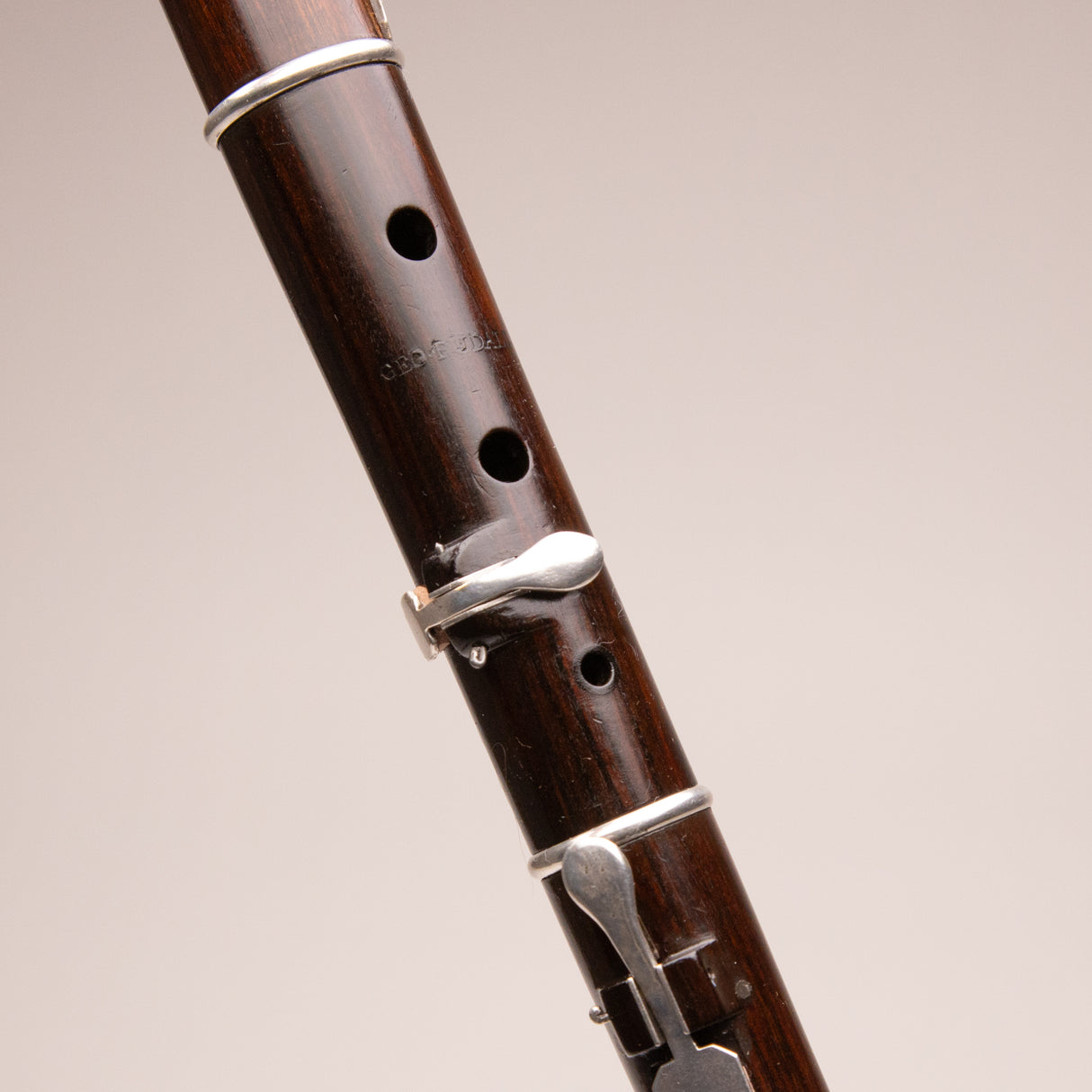 George Rudall Cocus & Silver 4-Key F Flute