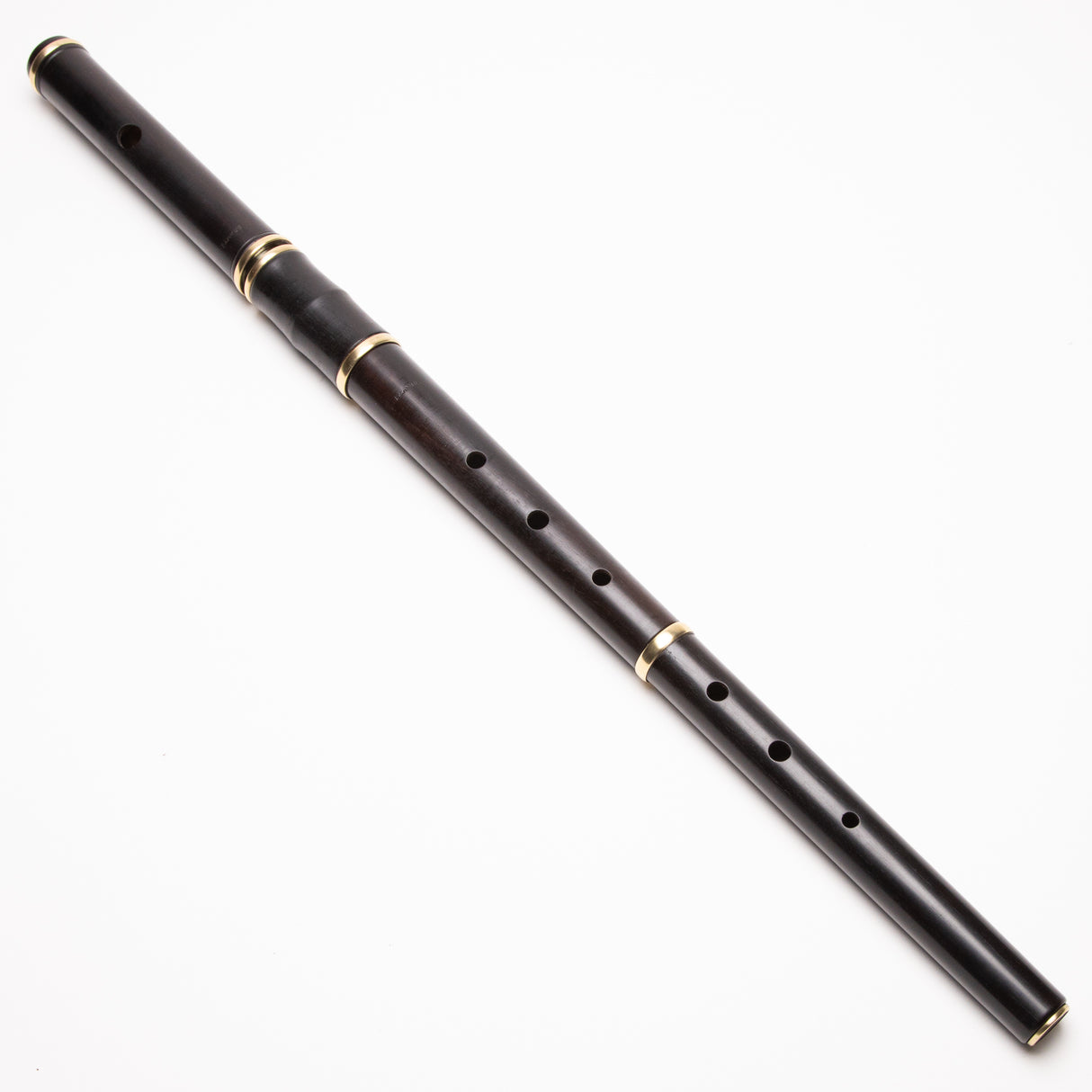 Eugene Lambe Blackwood & Brass Irish Flute, D