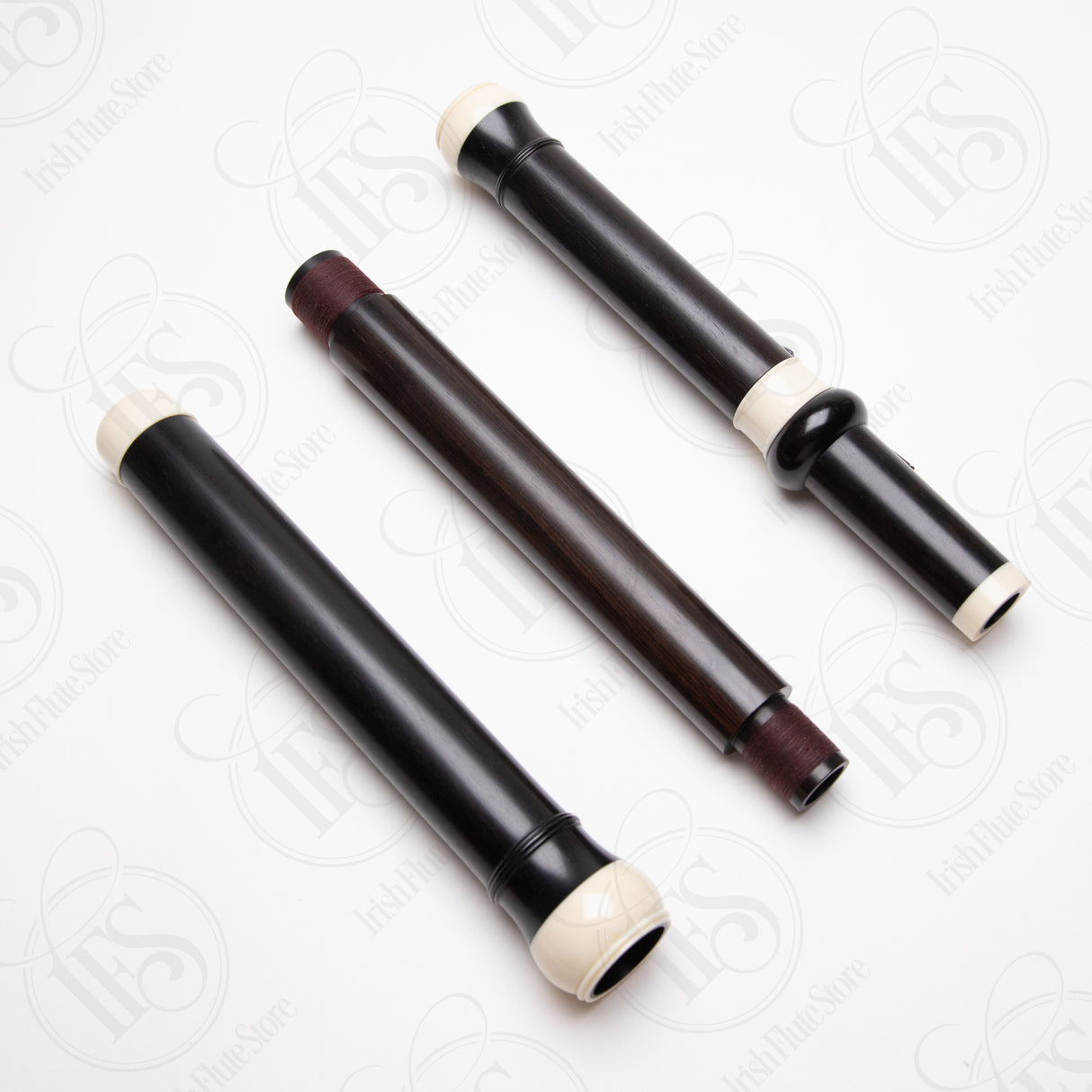 Martin Wenner C. Palanca Grenadilla Baroque Flute A415