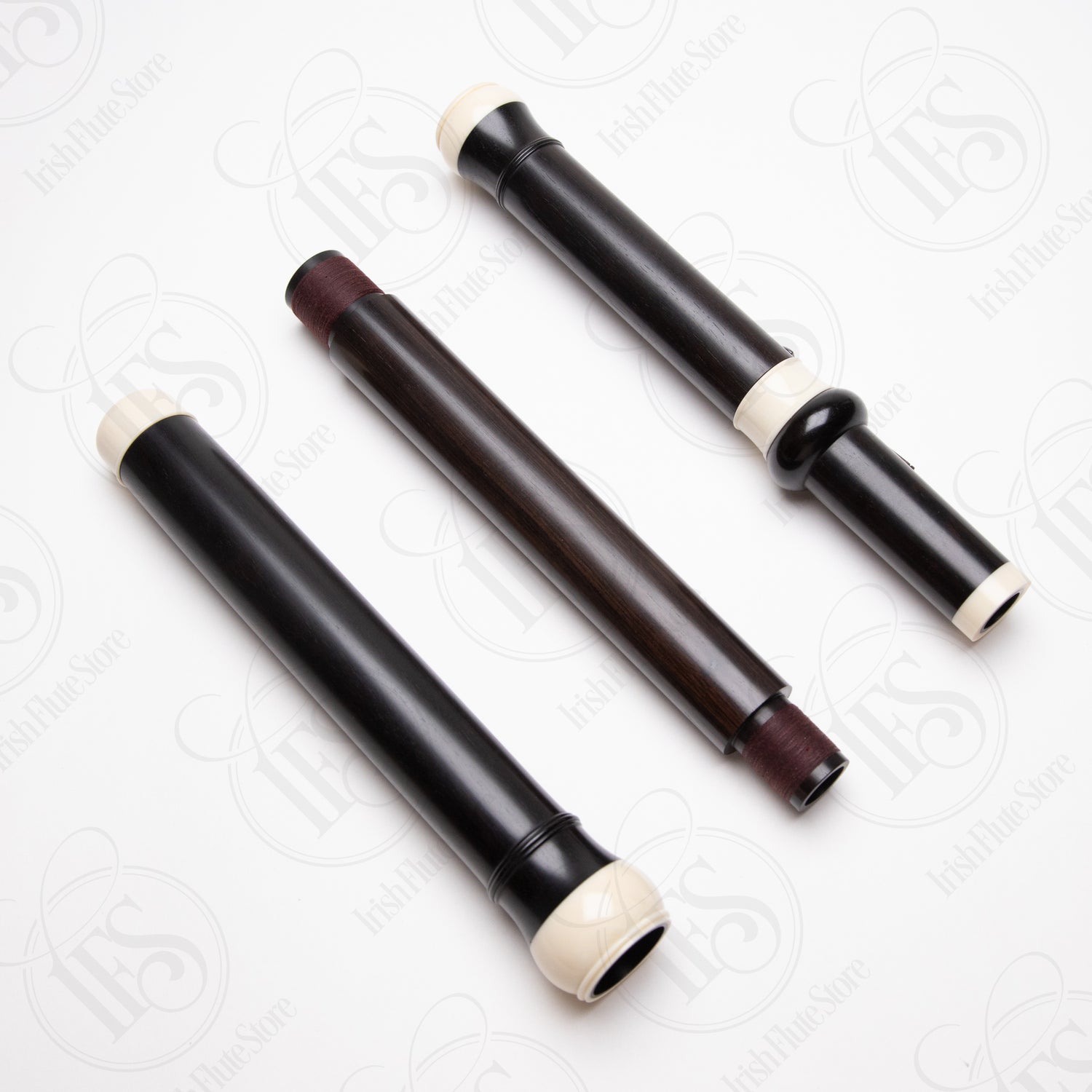 Martin Wenner C. Palanca Grenadilla Baroque Flute A415