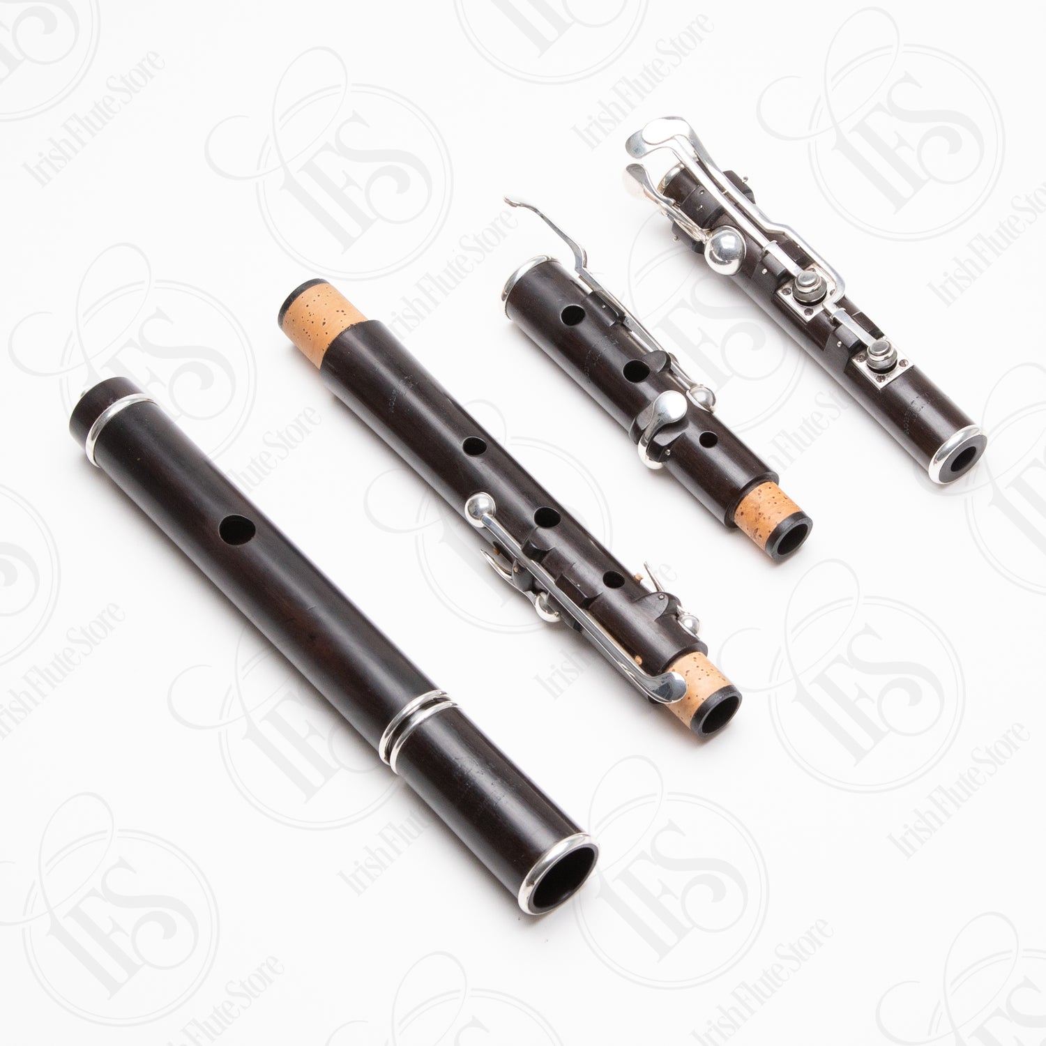 Pat Olwell Restored Robert Wolf & Co. Cocus & Silver 8-Key