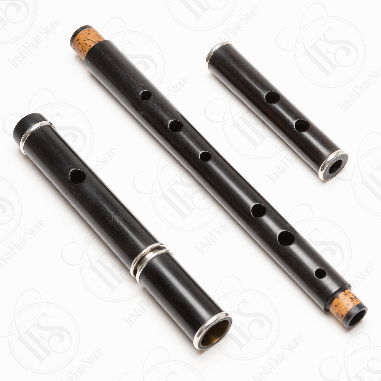 Geert Lejeune Blackwood & Silver Keyless Pratten, Eb