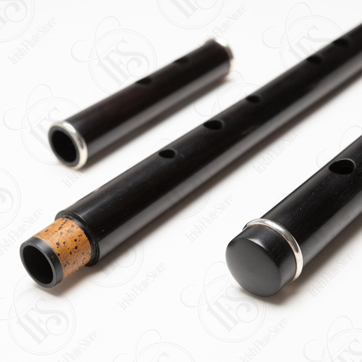 Geert Lejeune Blackwood & Silver Keyless Pratten, Eb