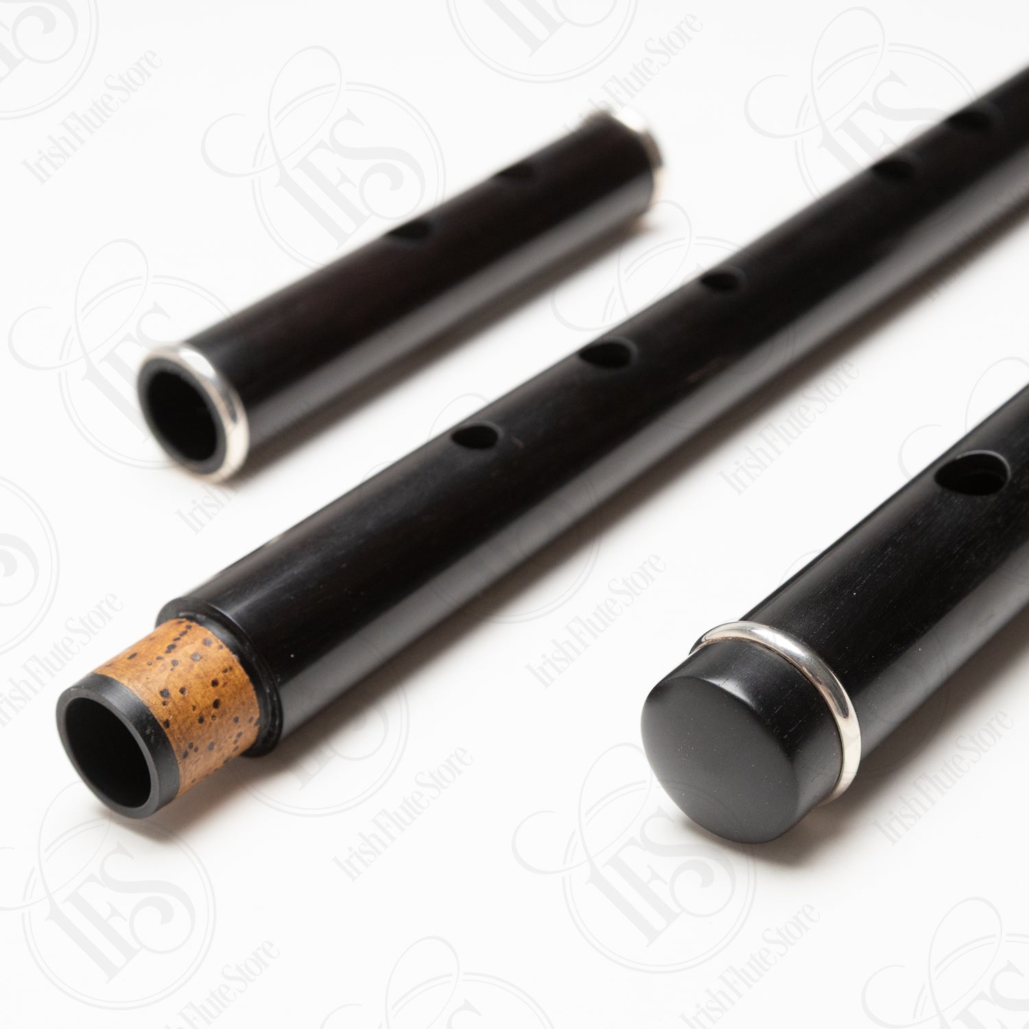 Geert Lejeune Blackwood & Silver Keyless Pratten, Eb