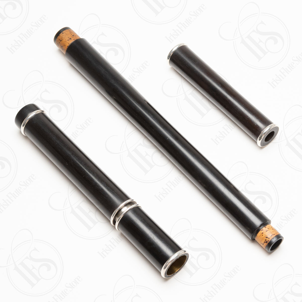Geert Lejeune Blackwood & Silver Keyless Pratten, Eb