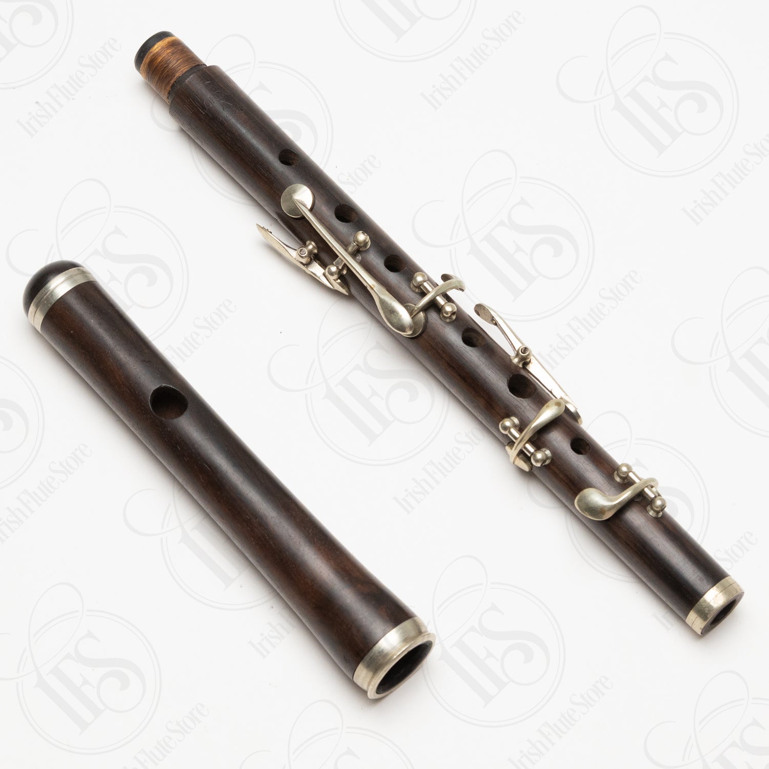 Miller‑Browne Cocuswood & Silver 6‑Key, Bb (A=440)