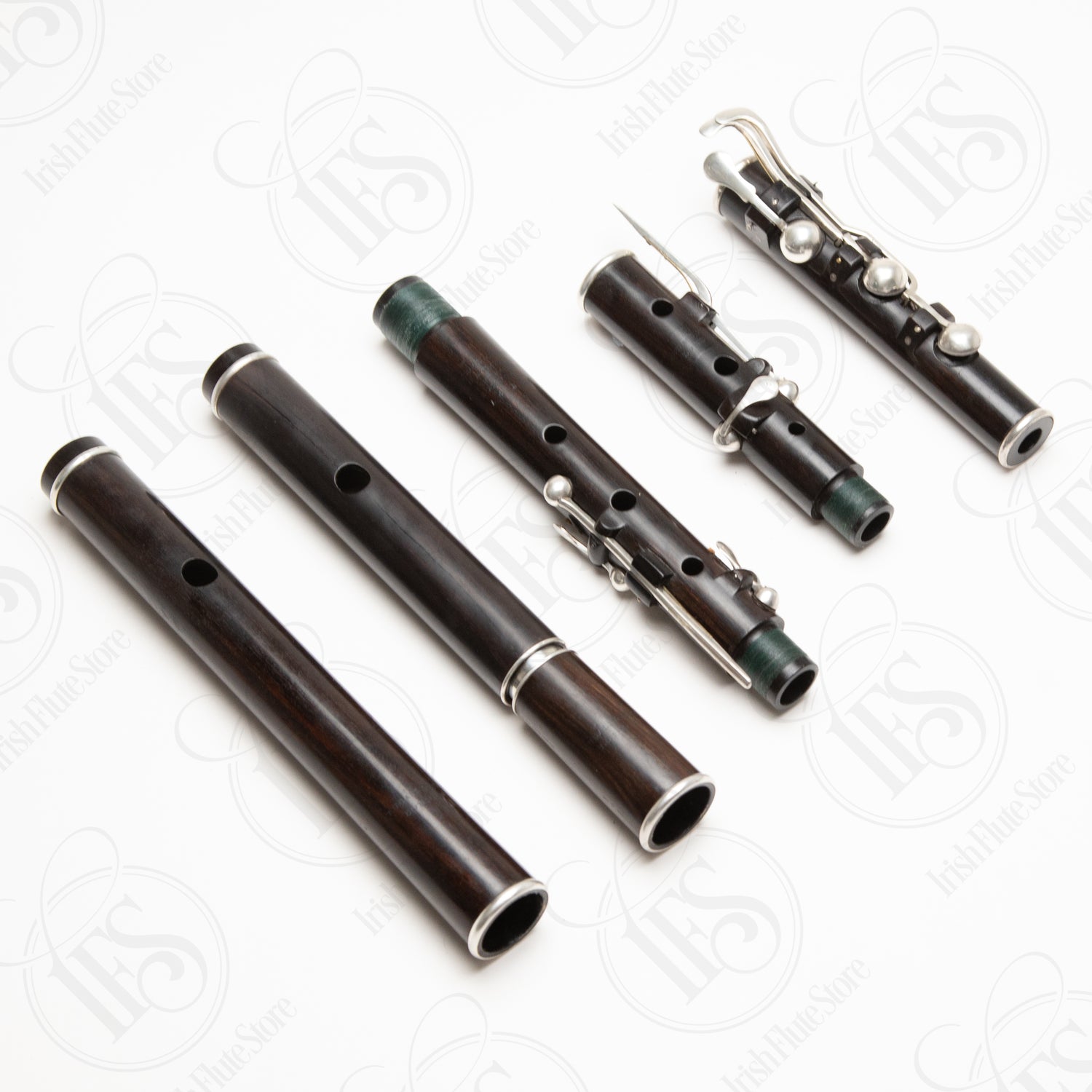 Rudall & Rose Cocus & Silver 8-Key no. 1418