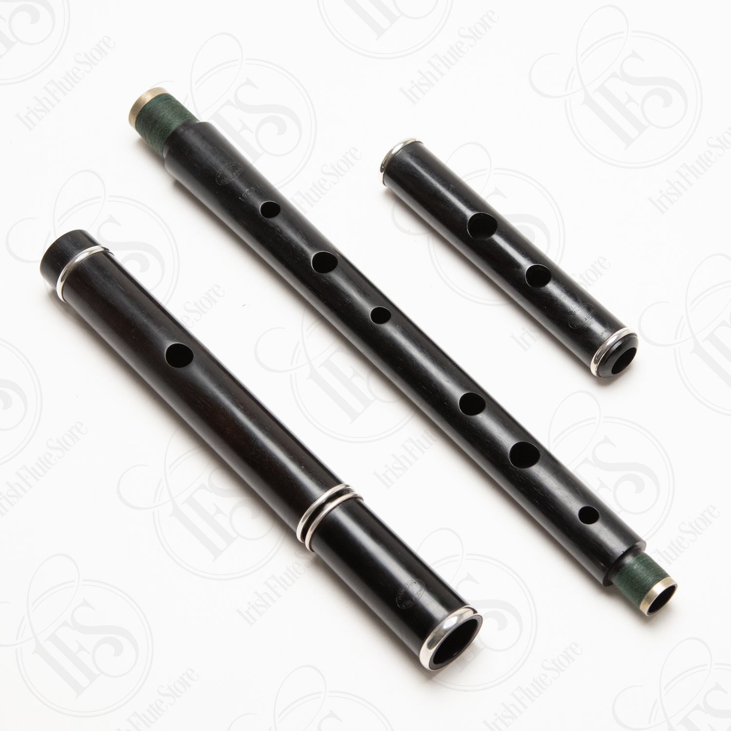 Hammy Hamilton Blackwood & Silver Keyless Eb