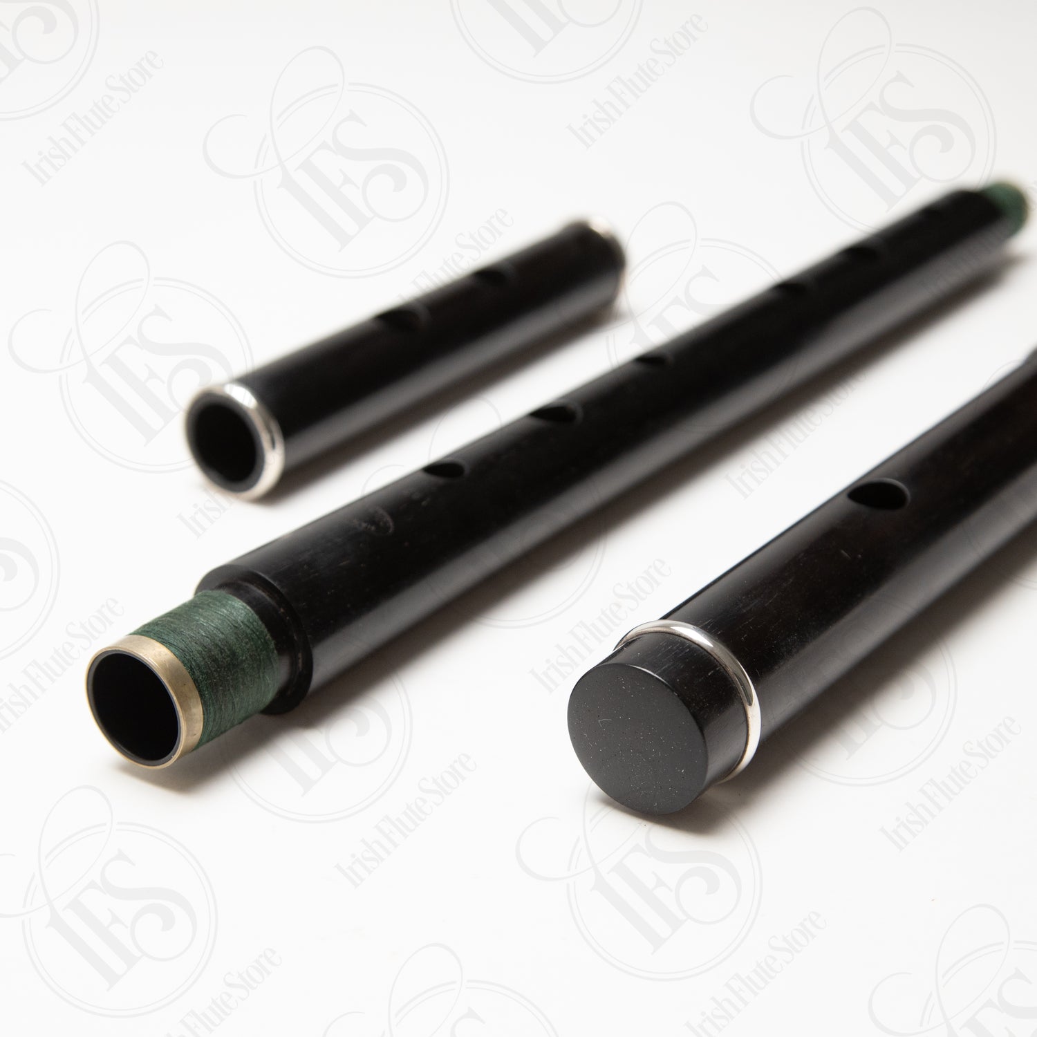 Hammy Hamilton Blackwood & Silver Keyless Eb