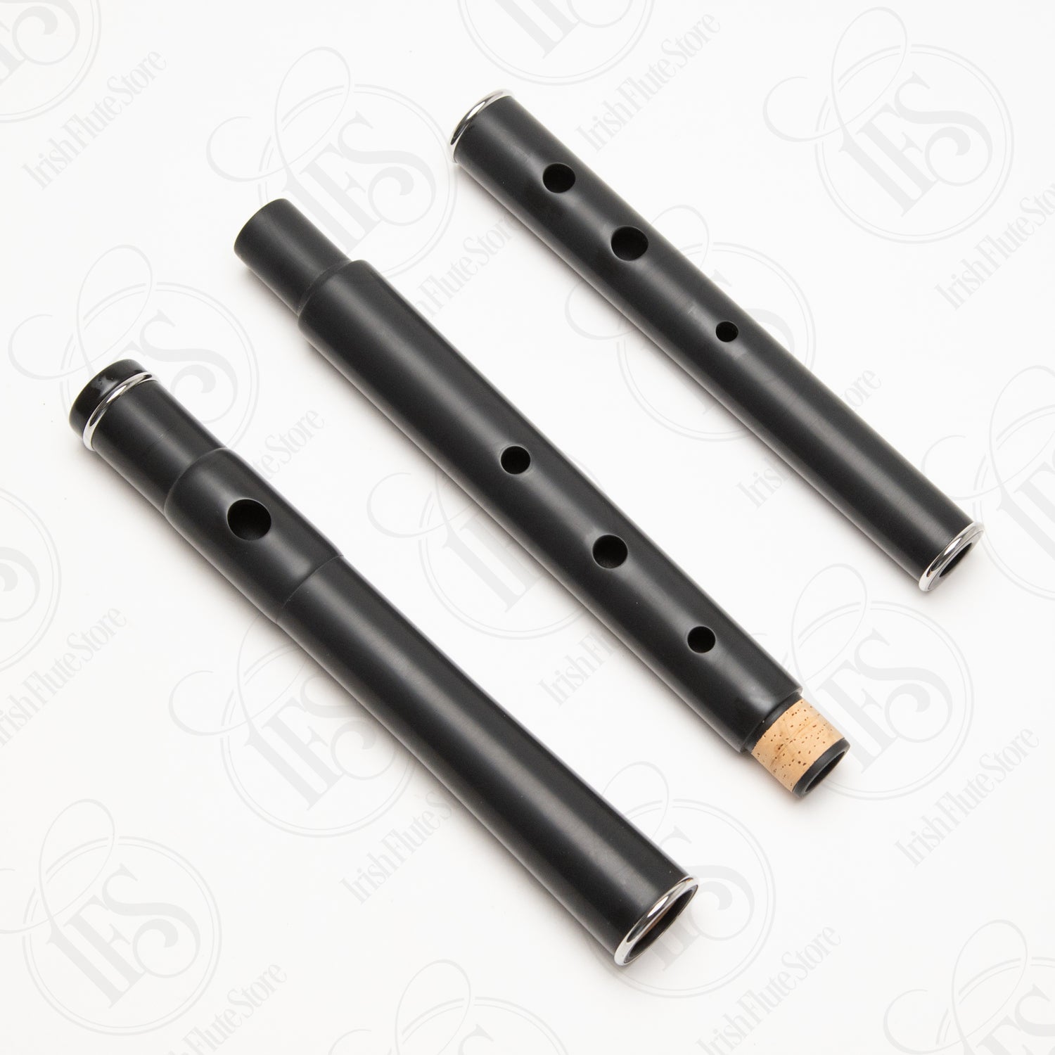 UIFP Rudall Oval Embouchure Inline D Pieces Front