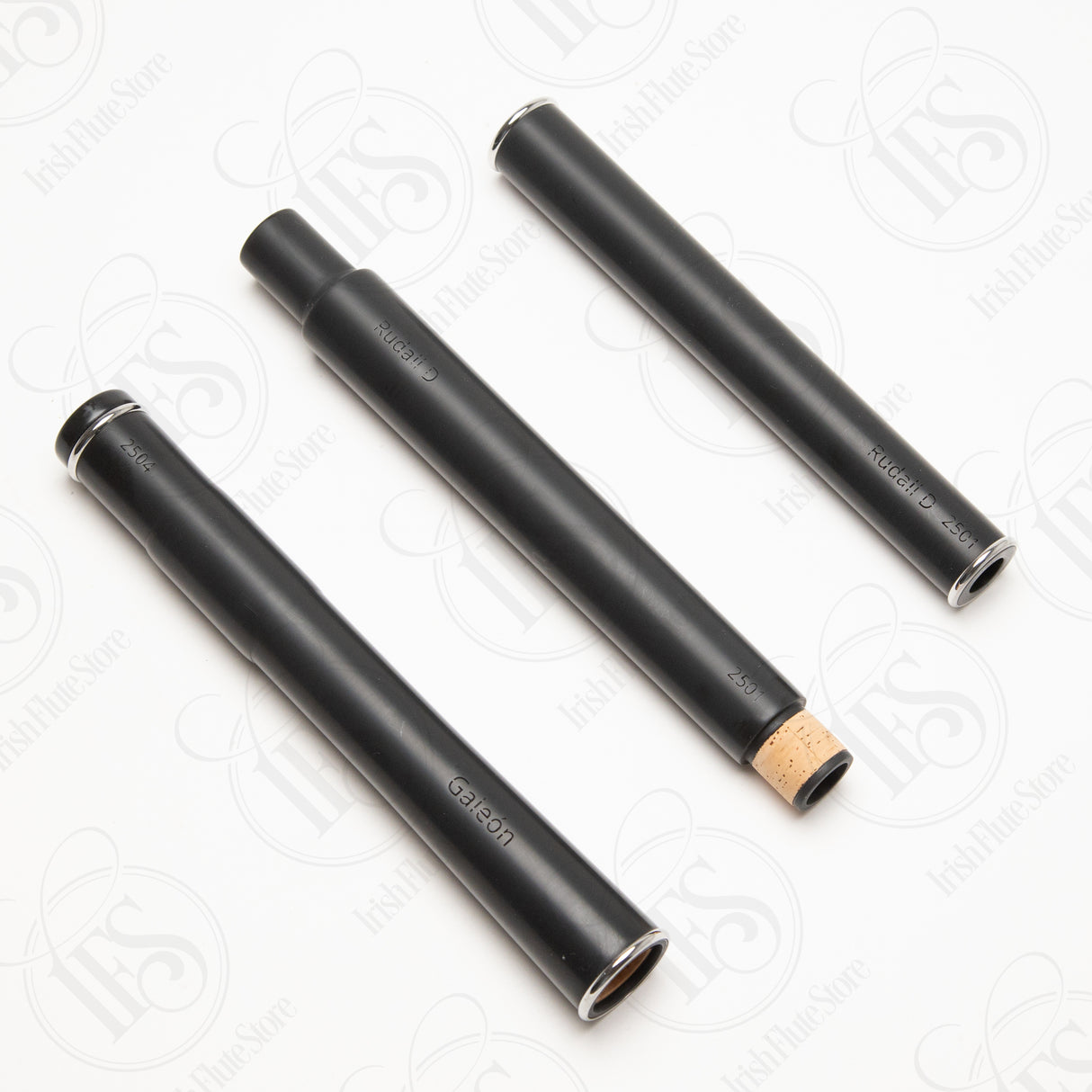 UIFP Rudall Oval Embouchure Inline D Pieces Back