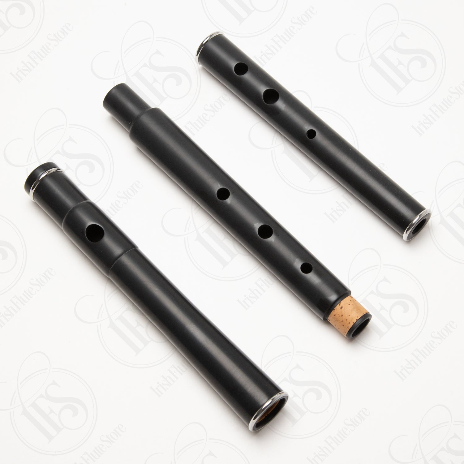 UIFP Rudall Oval Embouchure Offset D Pieces Front