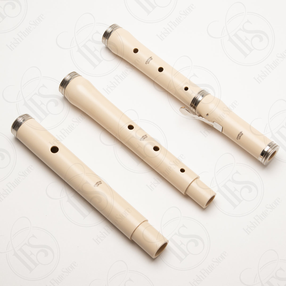 Aulos Resin Stanesby Jr. Baroque Flute, A=415