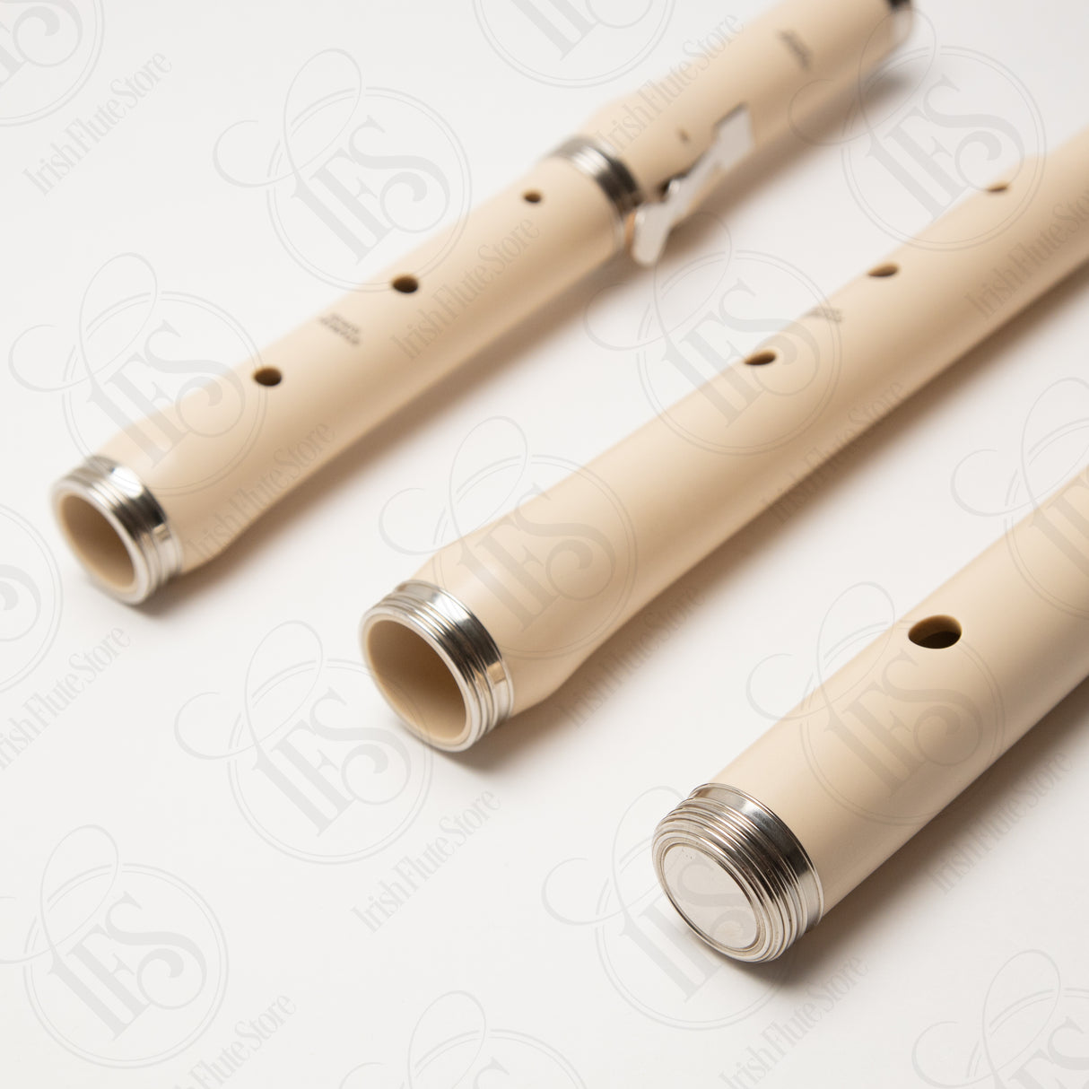 Aulos Resin Stanesby Jr. Baroque Flute, A=415