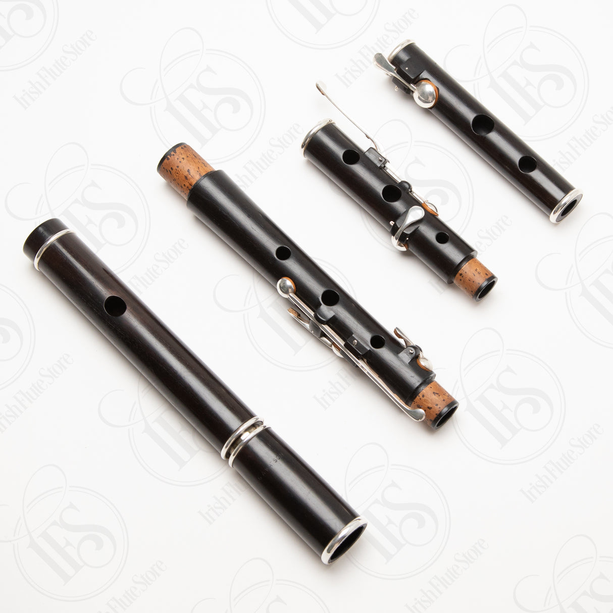 Glenn Watson Blackwood & Silver 6-Key, D