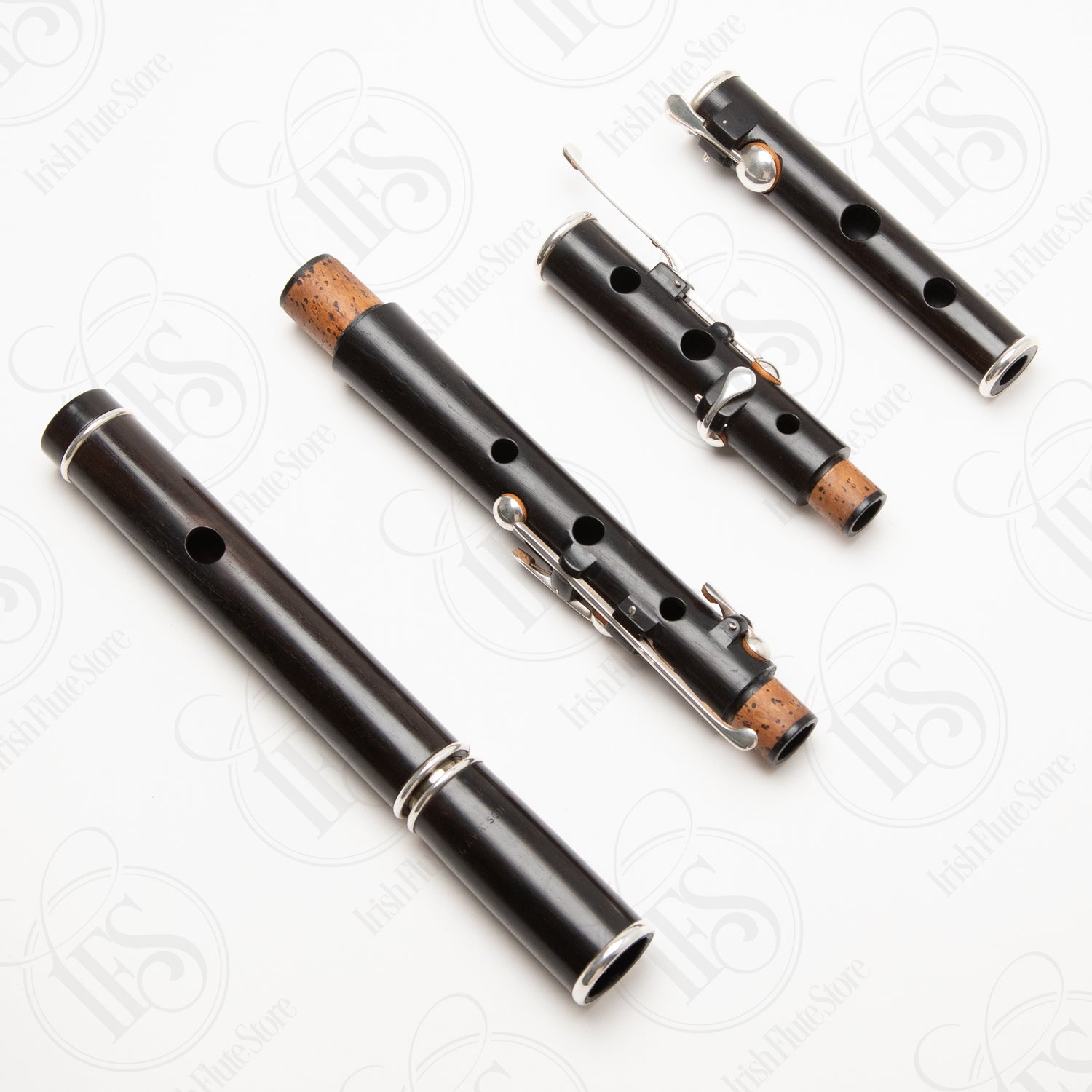 Glenn Watson Blackwood & Silver 6-Key, D