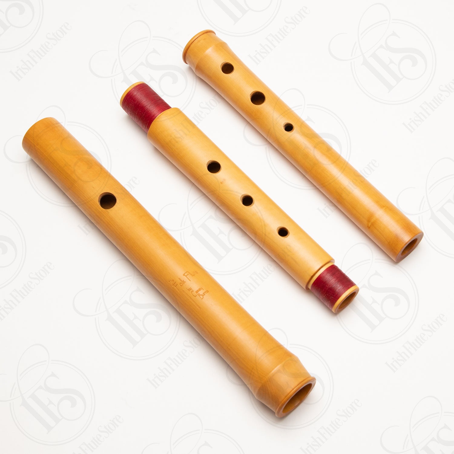 Casey Burns Folk Flute Boxwood in D for Small Hands