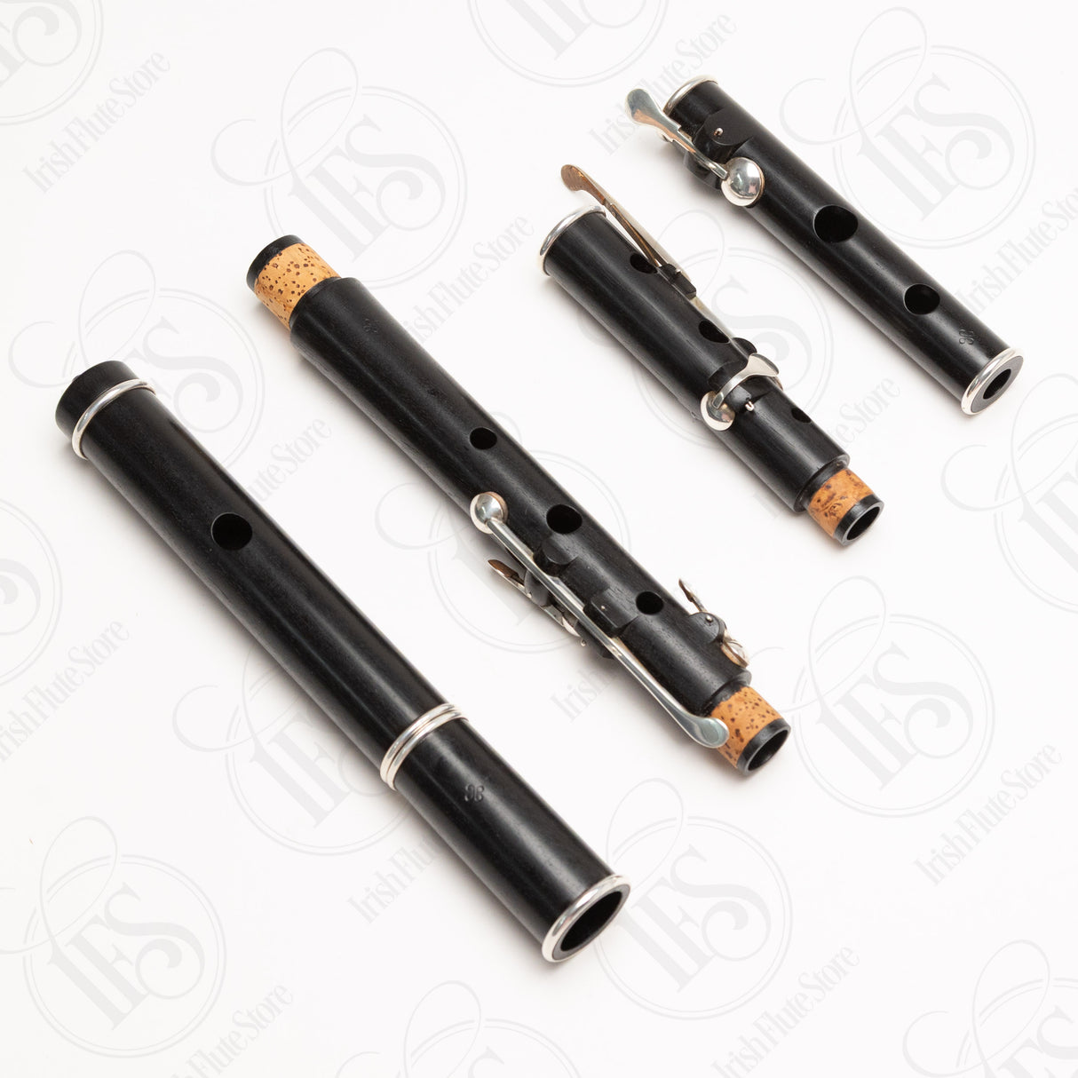 Paddy Ward Blackwood & Silver 6-Key, D