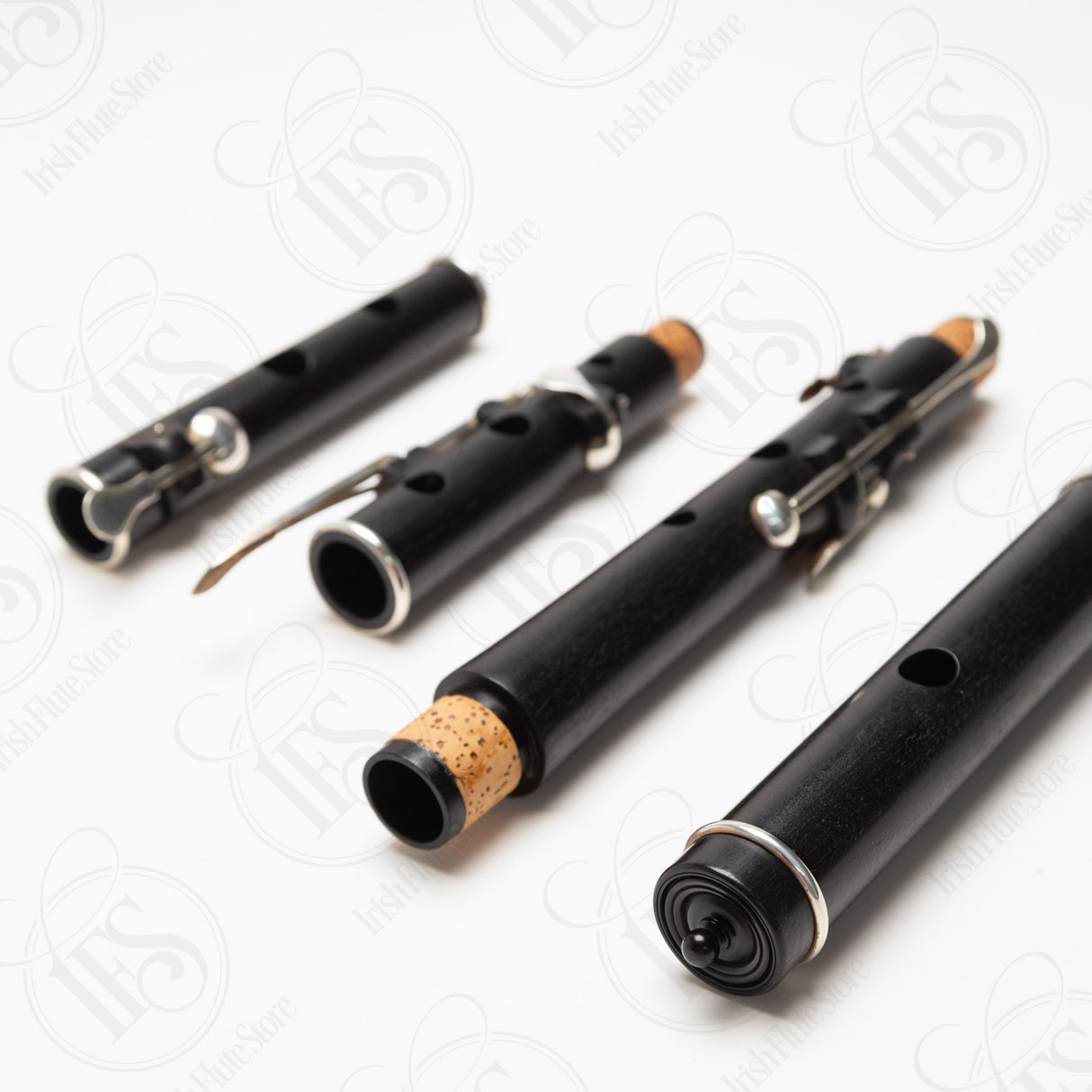 Paddy Ward Blackwood & Silver 6-Key, D