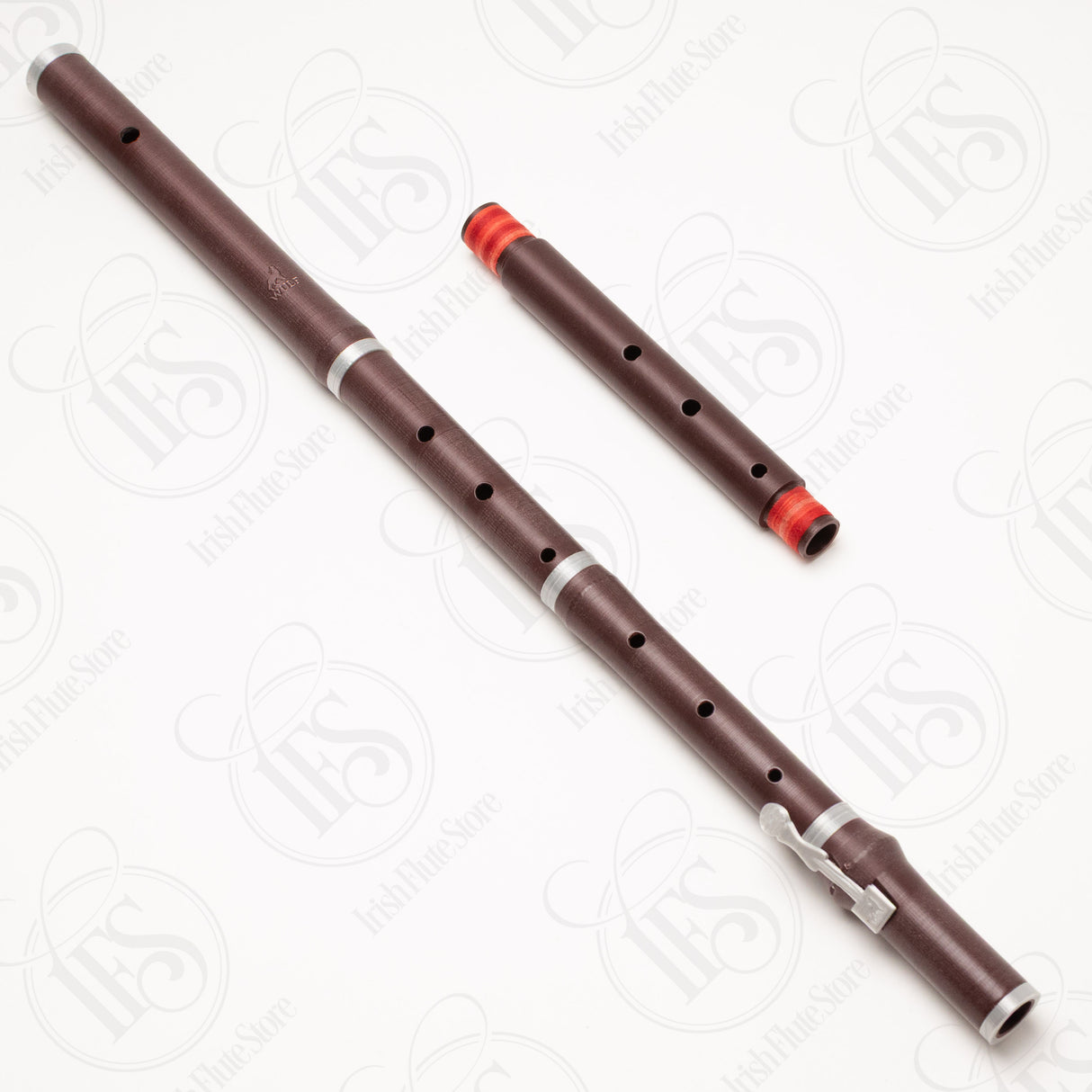 3D-printed “Bizey” Traverso by Jeff Wulf 415 & 440hz