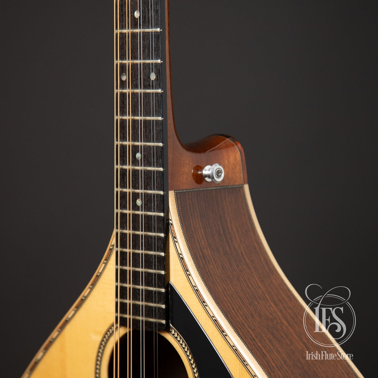 Joe Foley Rosewood & Swiss "Moon-Wood" Spruce Irish Bouzouki