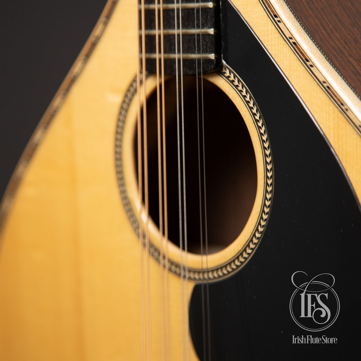 Joe Foley Rosewood & Swiss "Moon-Wood" Spruce Irish Bouzouki