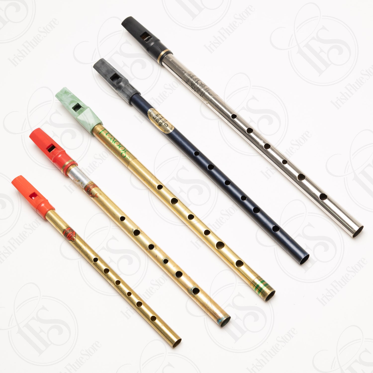 Lot of 5 Pennywhistles