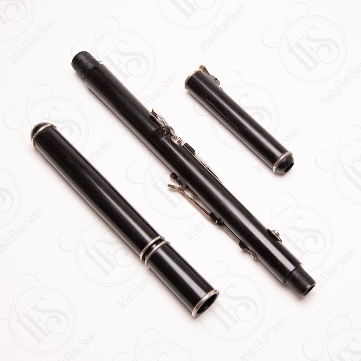 John Gallagher 6-Key Blackwood Pratten Flute in D with Northwind Case