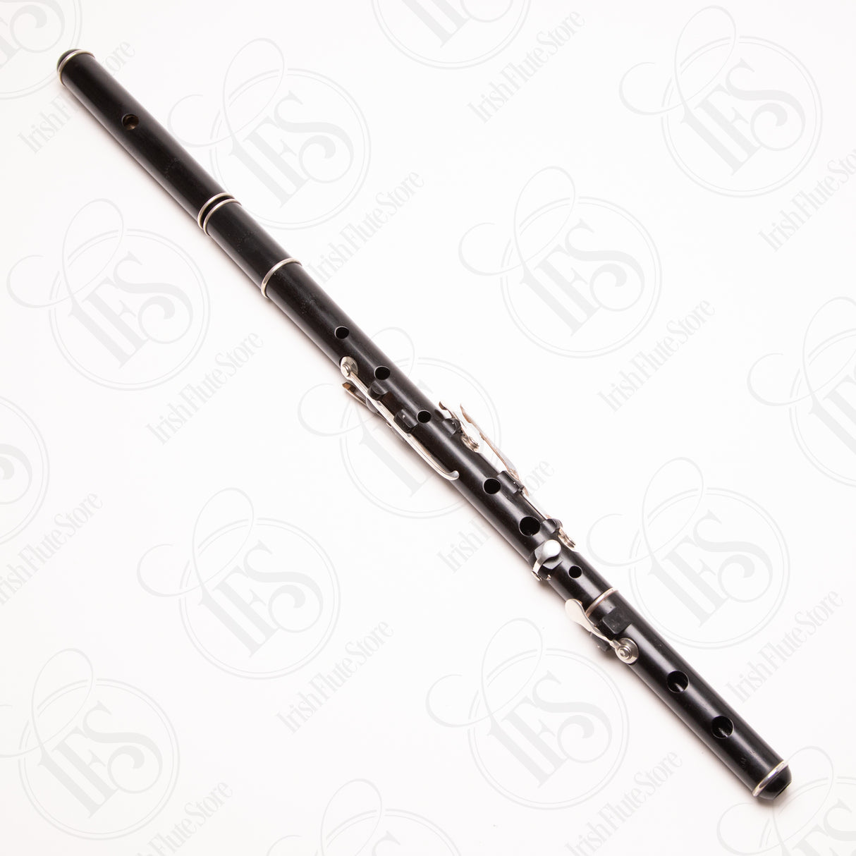 John Gallagher 6-Key Blackwood Pratten Flute in D with Northwind Case