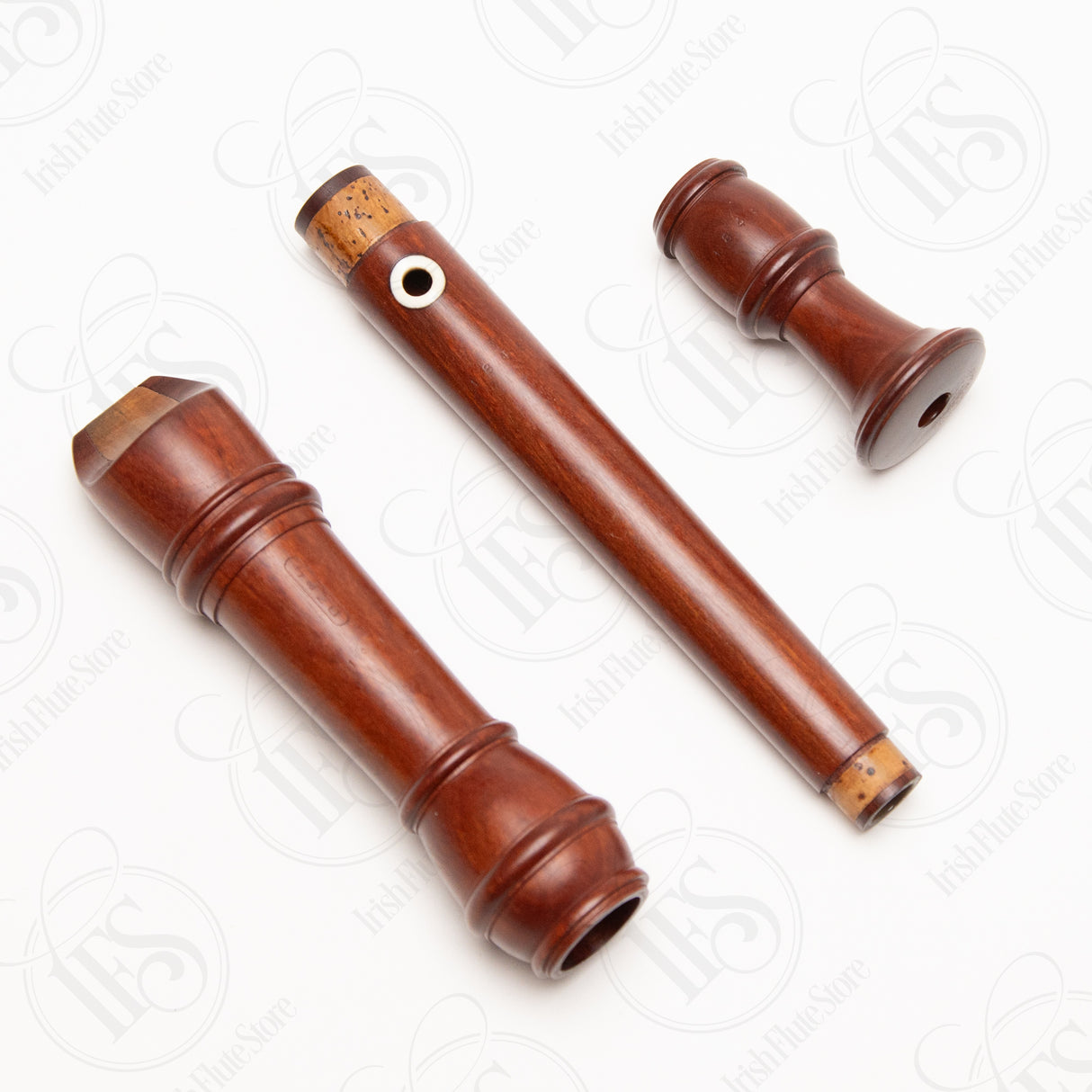 J&M Dolmetsch Rosewood Baroque Soprano C Recorder, A440hz