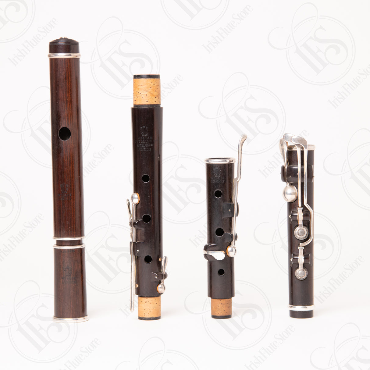 Willis Cocus & Silver 8-Key no. 1644