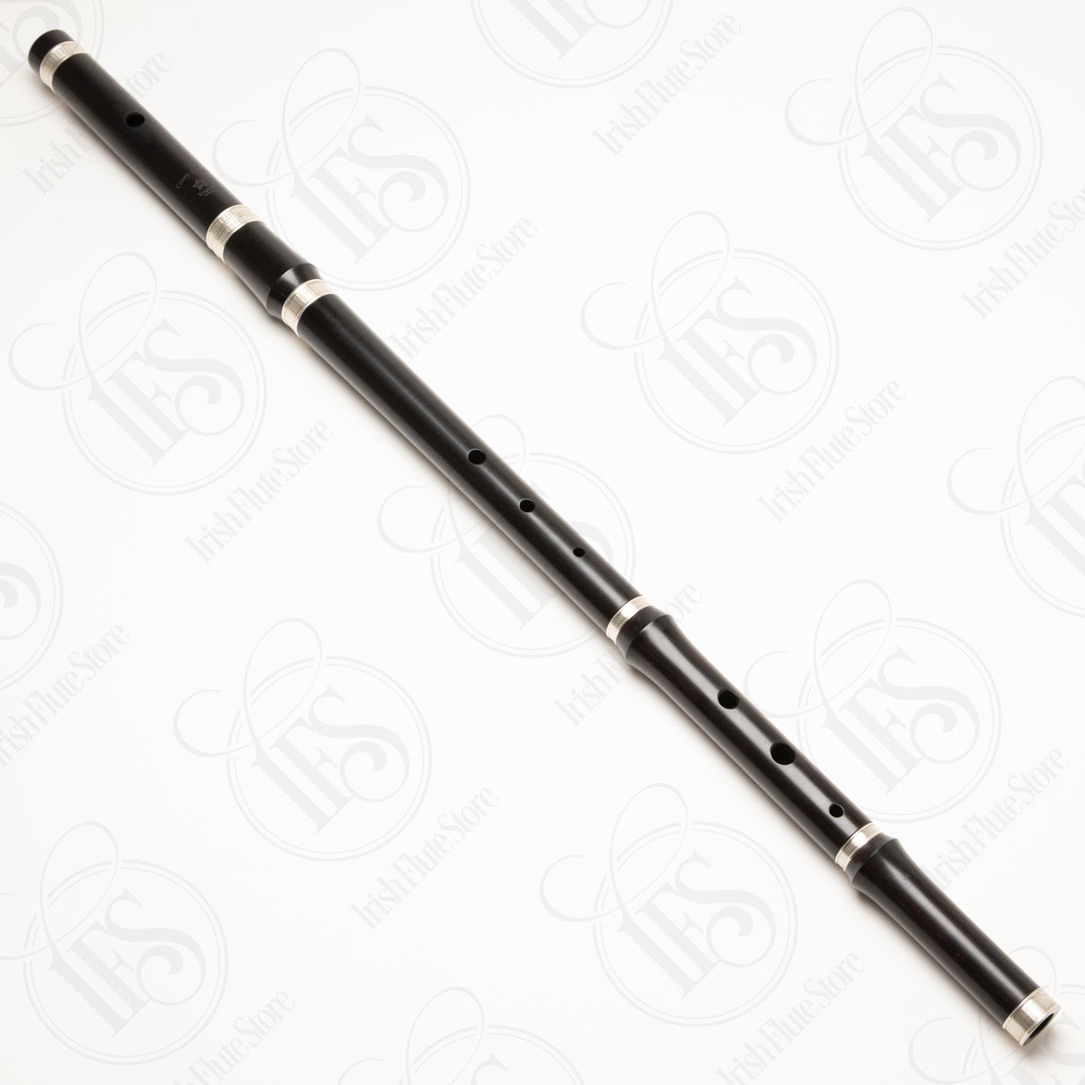 Casey Burns Blackwood & Silver A/B/Bb Low Flute Set