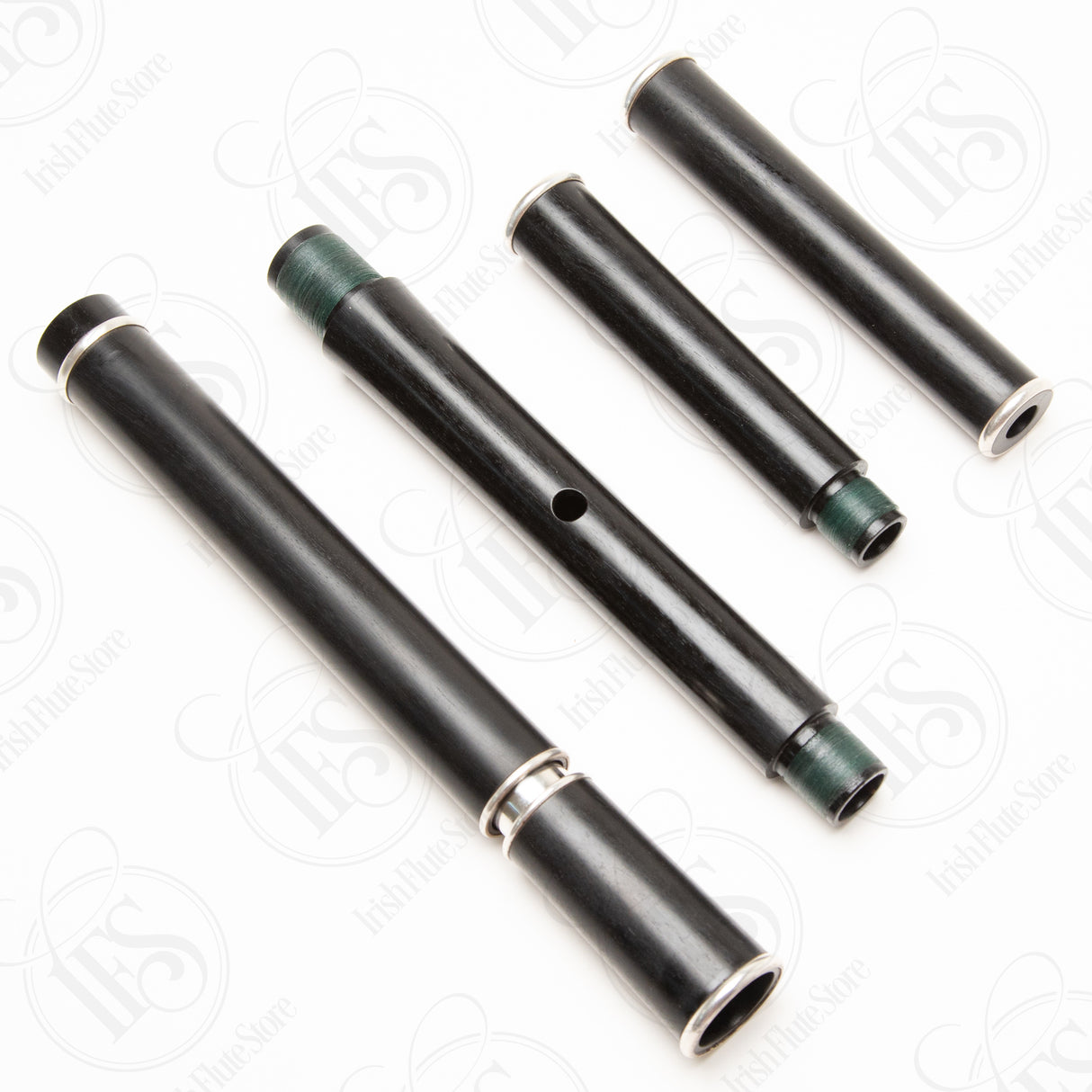 Wilkes Blackwood & Silver Keyless w/C-nat Thumbhole, D