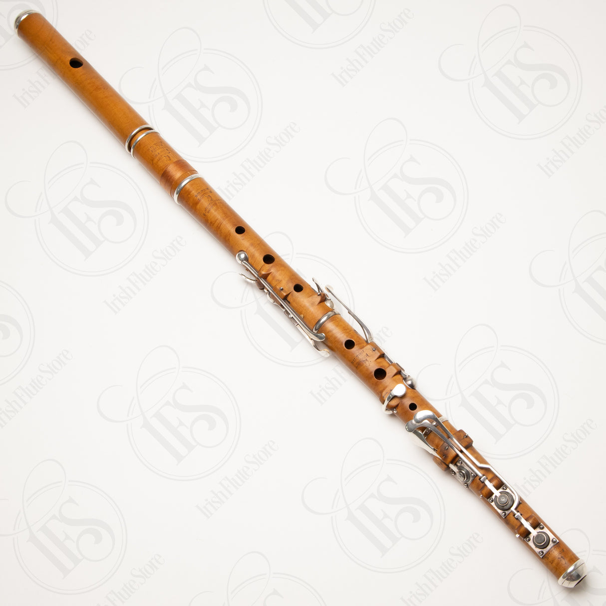 Bilton Boxwood & Silver 8-key