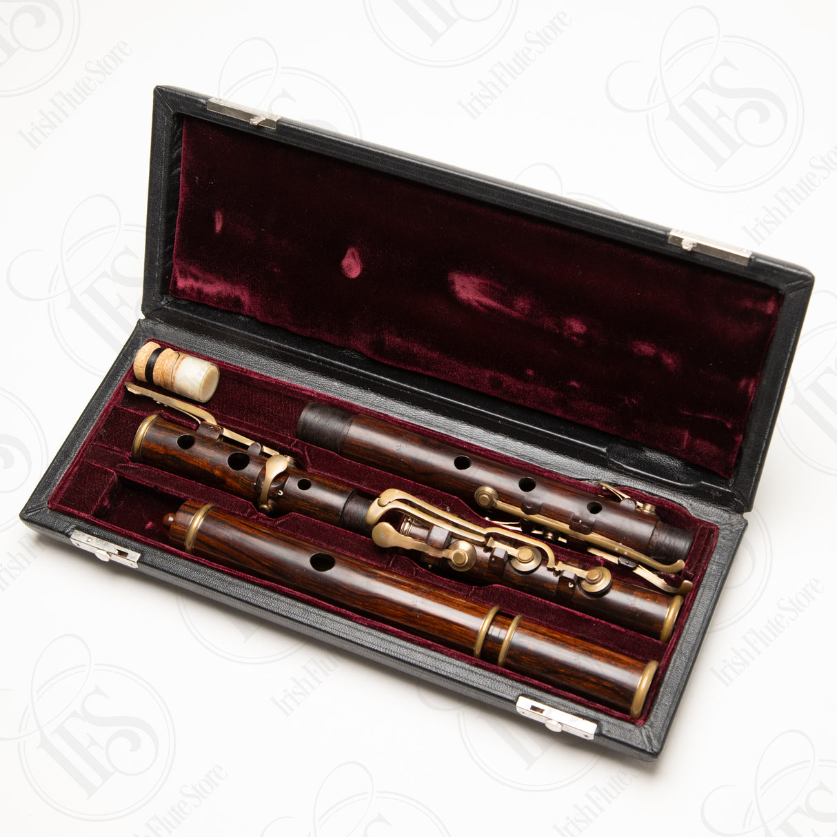 John Gallagher Sonoran Desert Ironwood Large Hole Rudall 9-Key, D