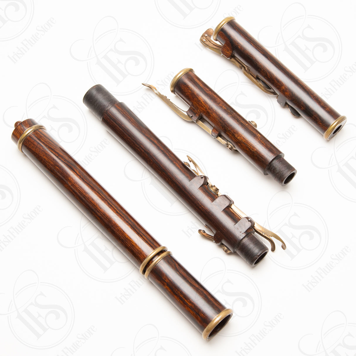 John Gallagher Sonoran Desert Ironwood Large Hole Rudall 9-Key, D