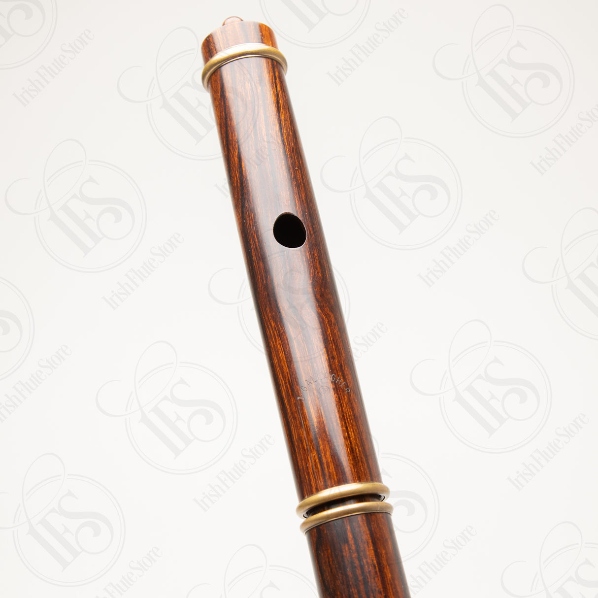 John Gallagher Sonoran Desert Ironwood Large Hole Rudall 9-Key, D