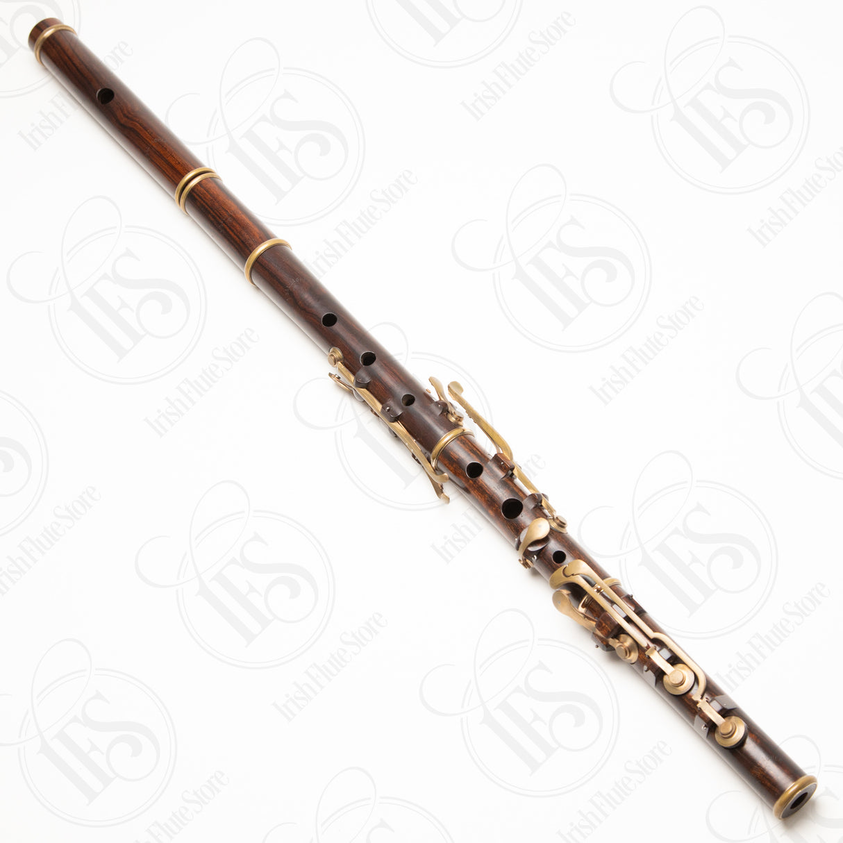 John Gallagher Sonoran Desert Ironwood Large Hole Rudall 9-Key, D